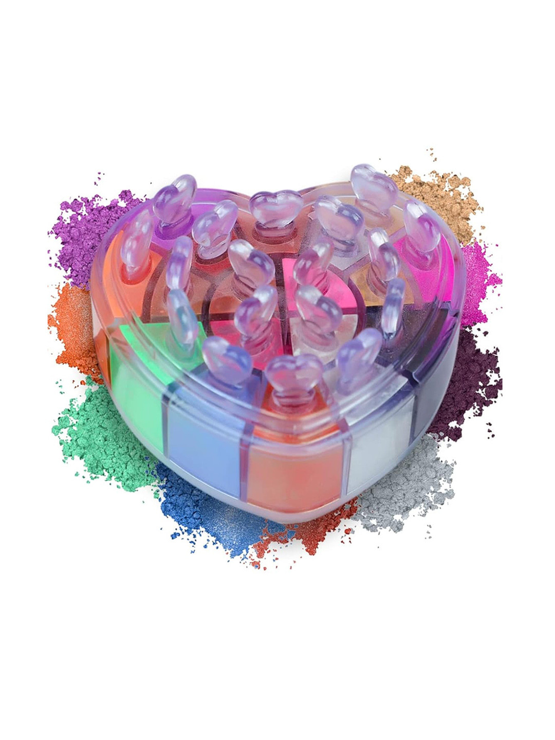 Adbeni 18 Color Eyeshadow Kit -25g-LT108-Multicolor