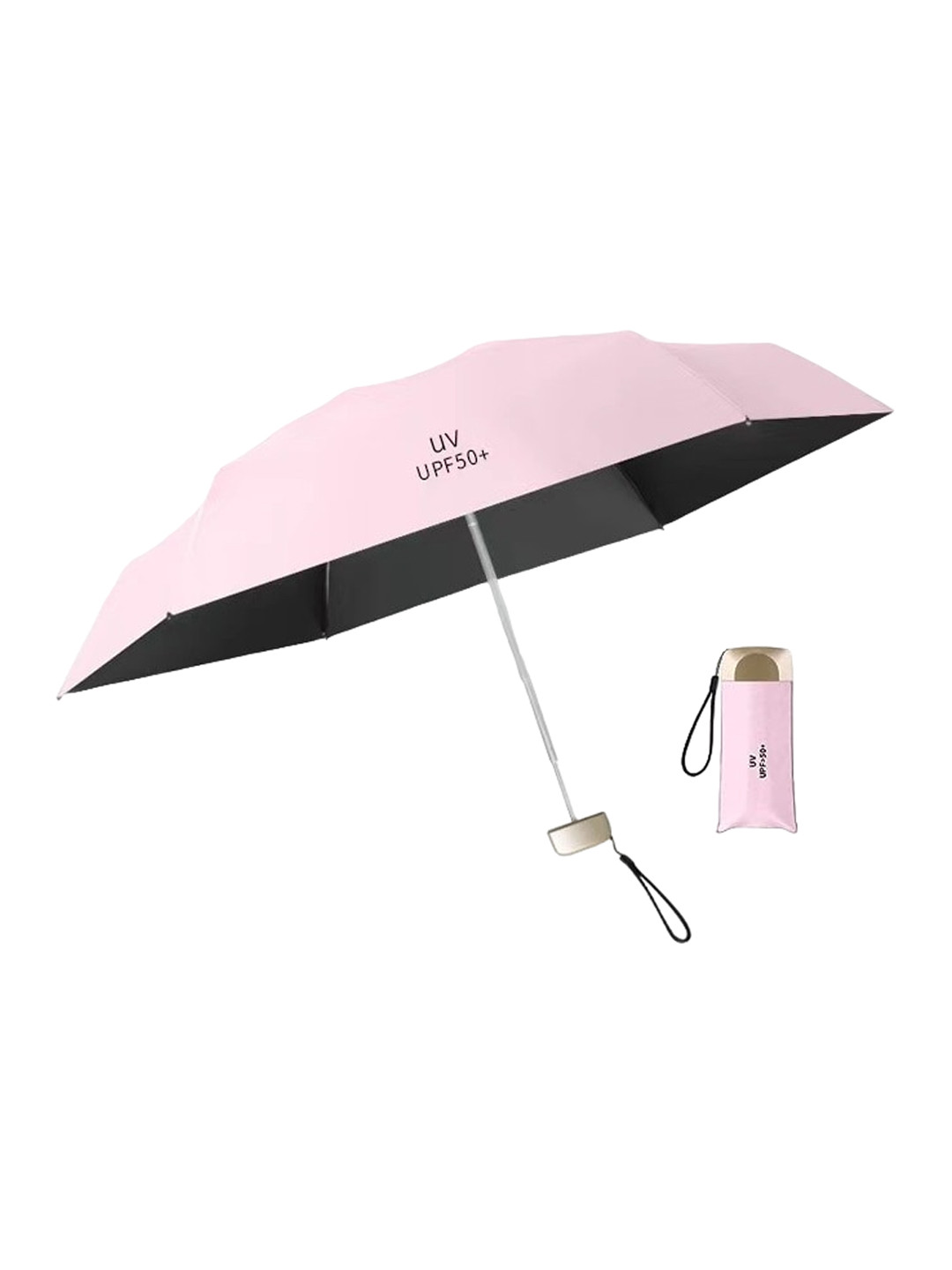 Alexvyan Manual Light Weight Compact Sun & UV Protection Umbrella