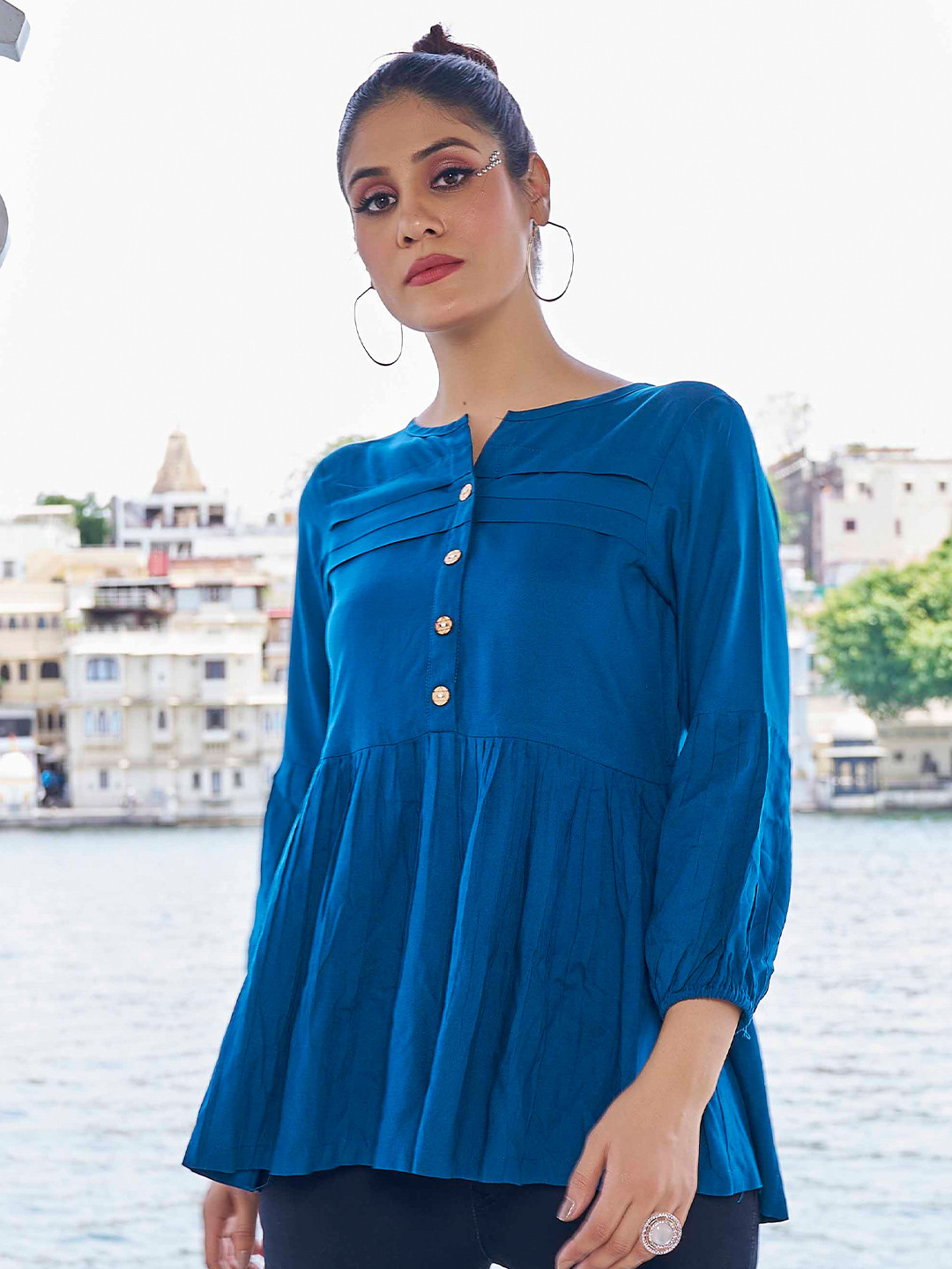 Kesudi Round Neck Tunic
