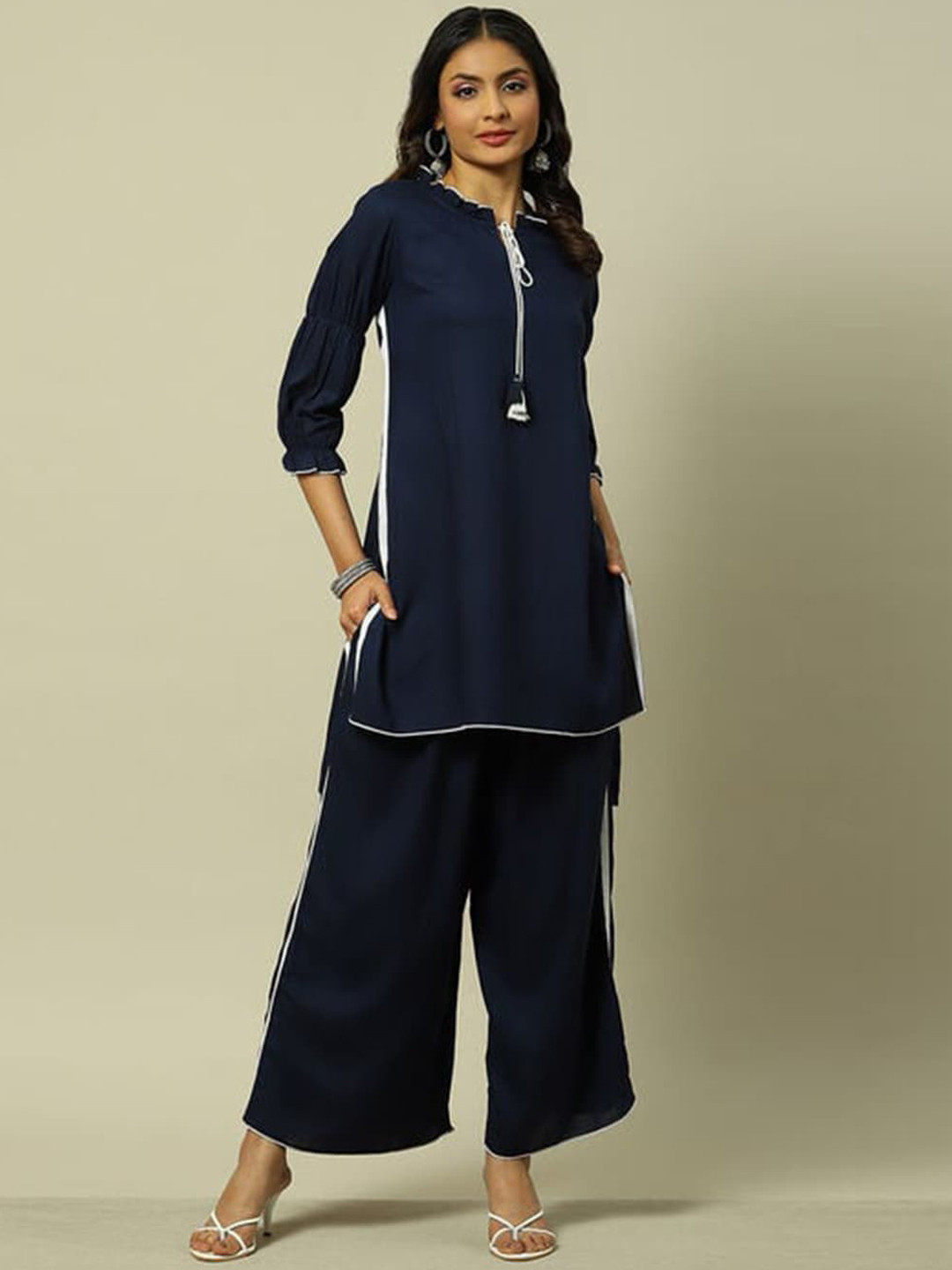 Rangriti Regular Kurta with Palazzos