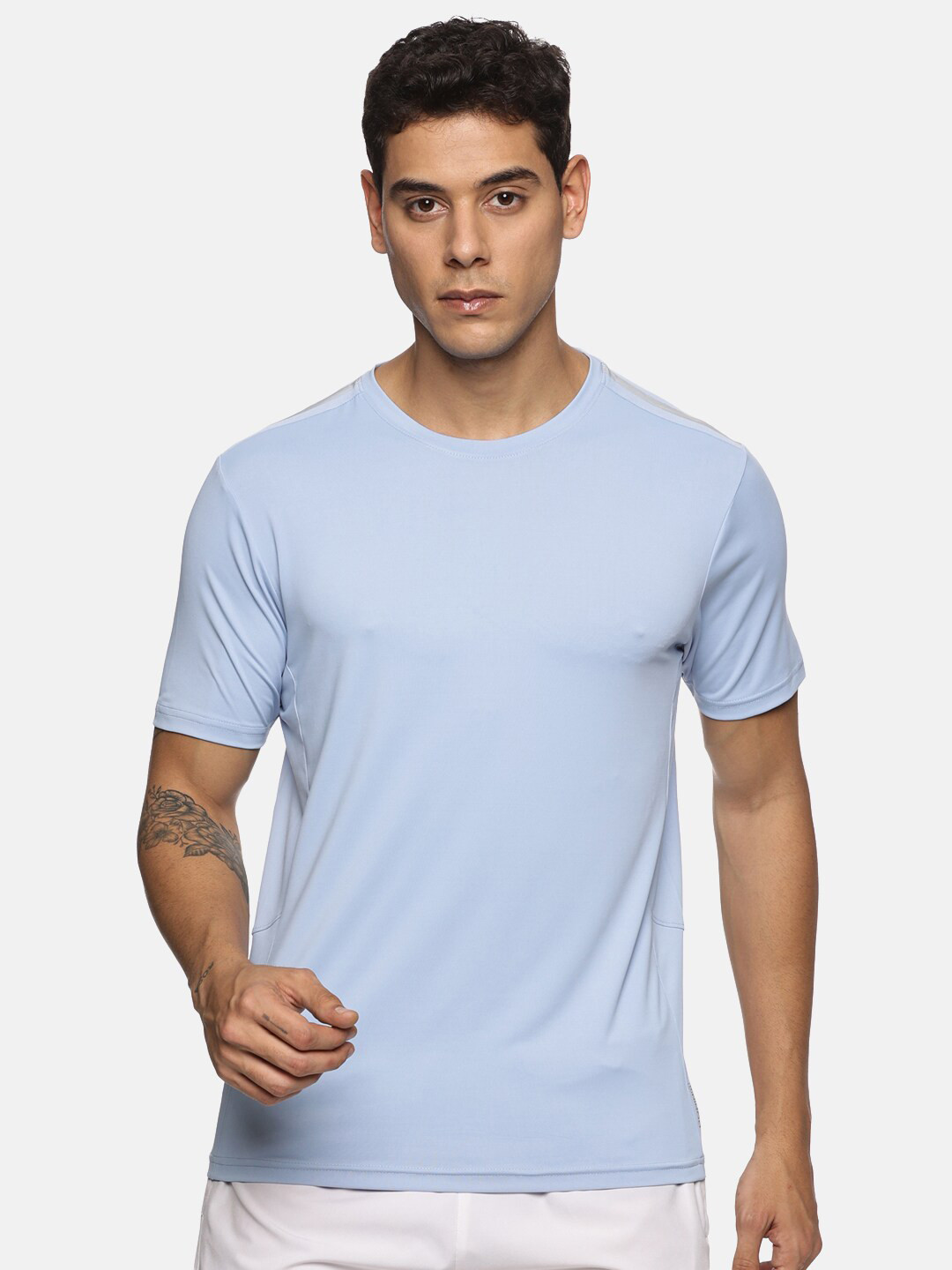 DOMIN8 Men Breathable Quick Dry Regular Fit Sports T-Shirt