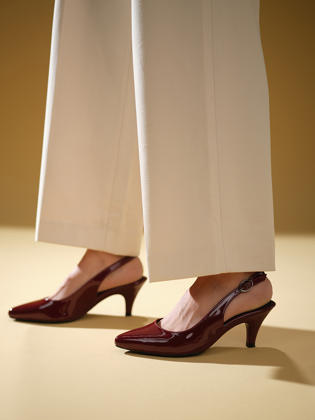 ERIDANI Violet Slingback Pumps