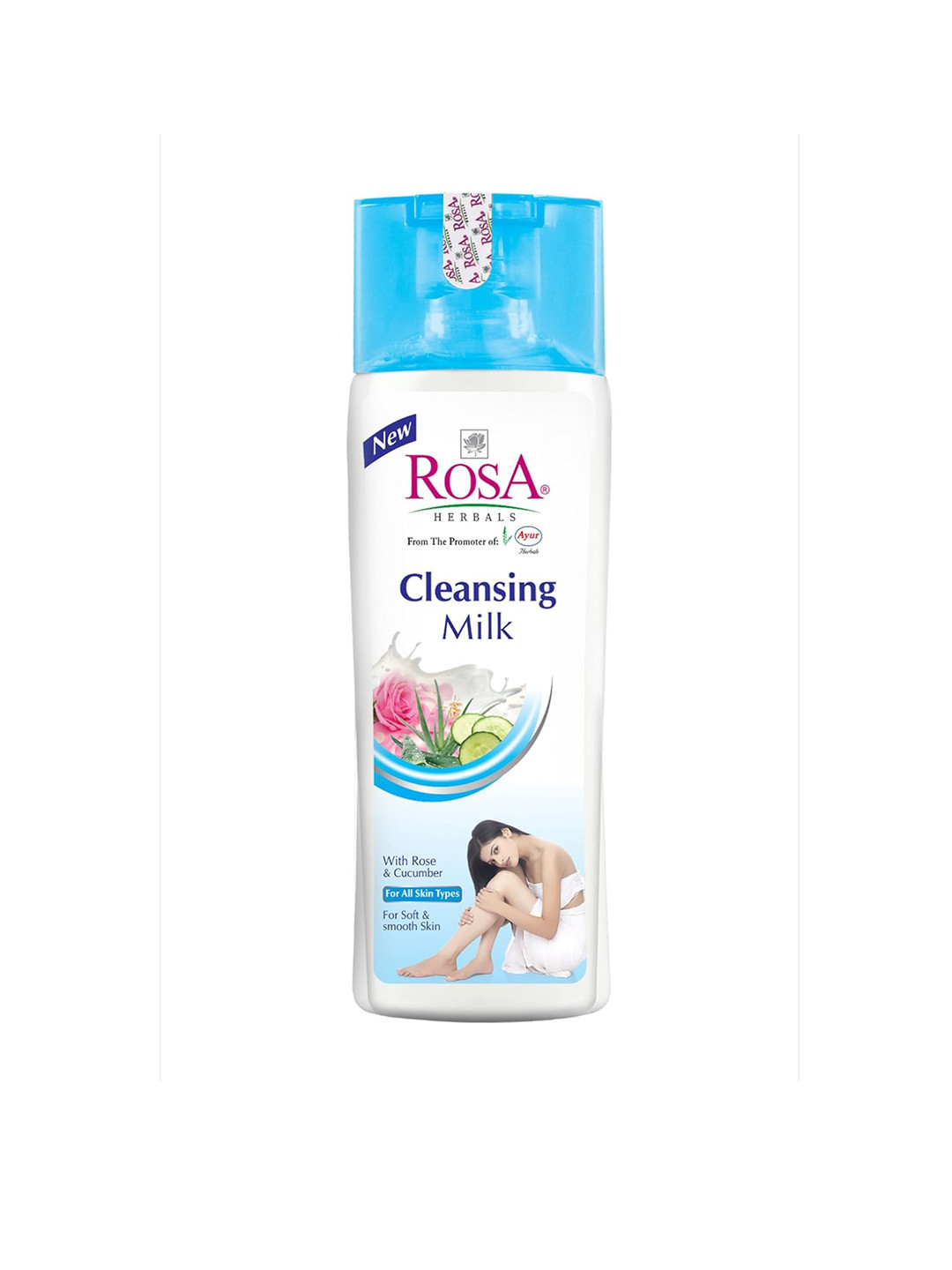 ROSA Cleansing Milk with Rose & Cucumber - 1000 ml