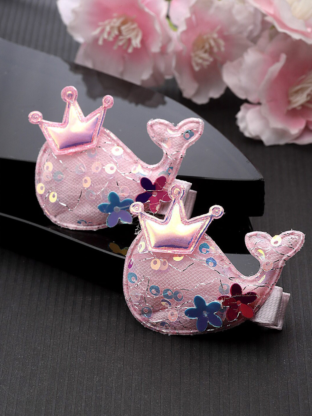 Stoln Girls Set of 2 Dolphin Hair Clips