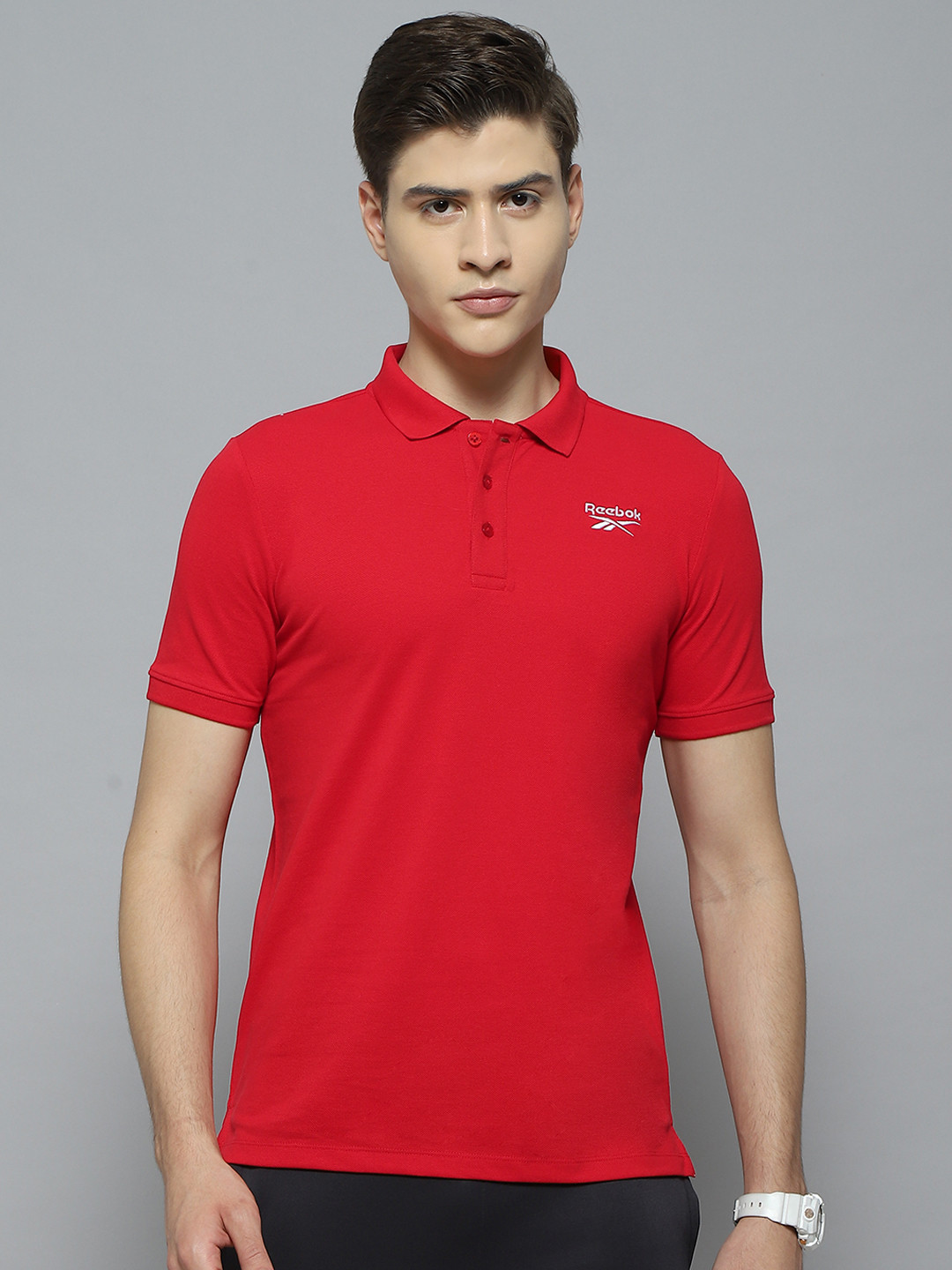 Reebok AlwysOn Polo Collar Slim Fit T-shirt