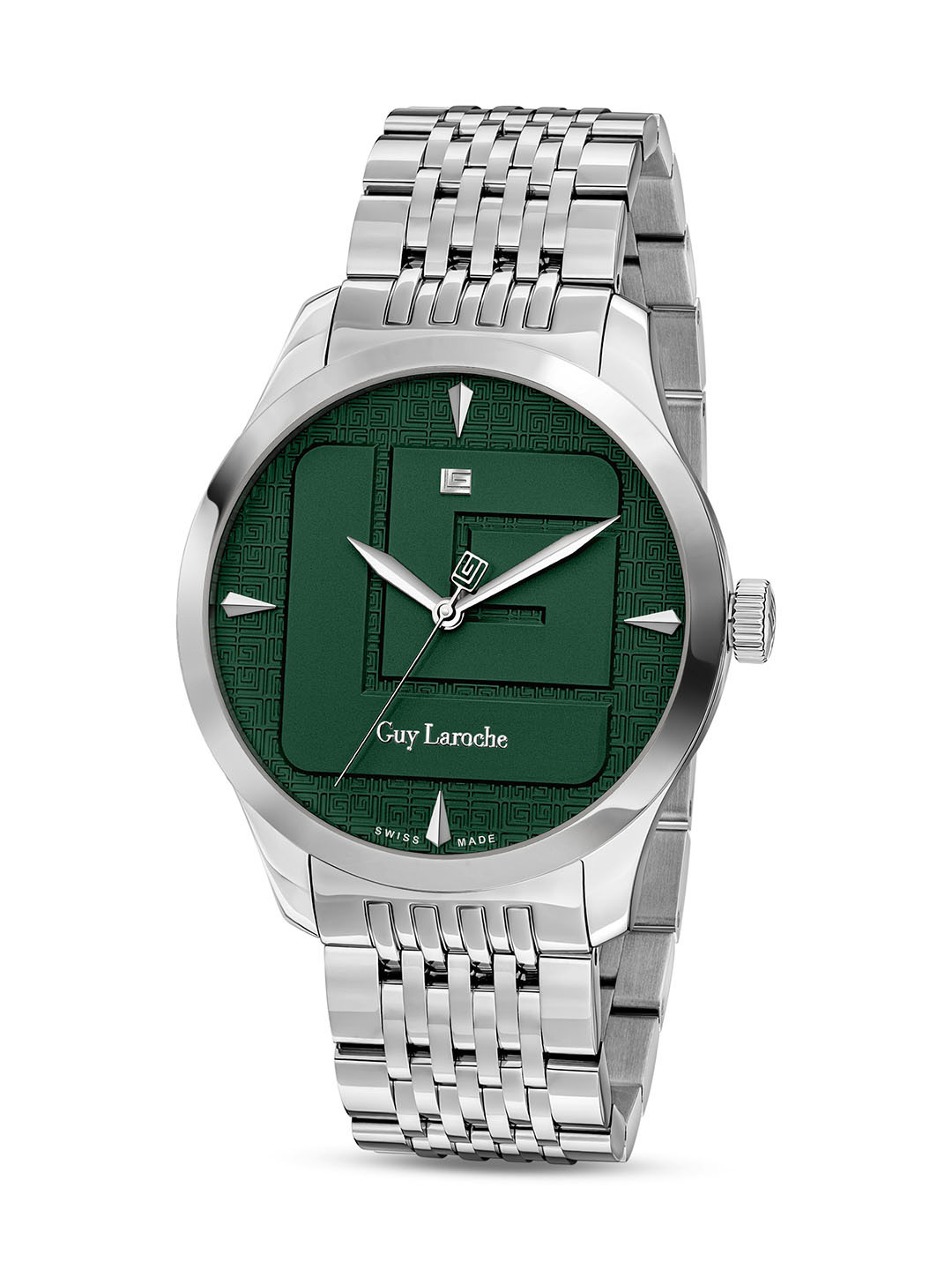 Guy Laroche Maxime Men Bracelet Style Straps Analogue Swiss Made Watch GLWGG0001202