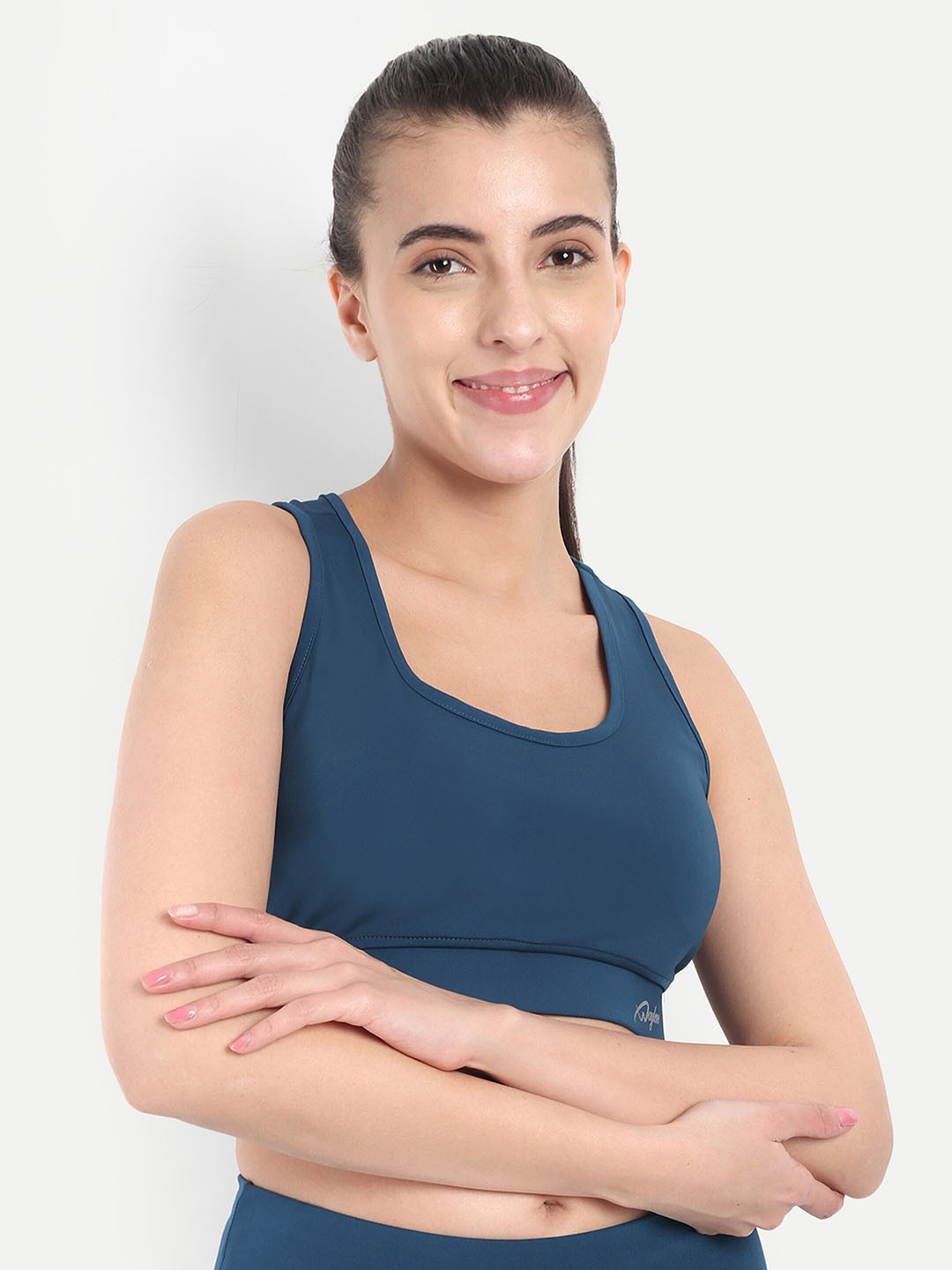 WAYLENE Full Coverage All Day Comfort Lightly Padded Workout Bra