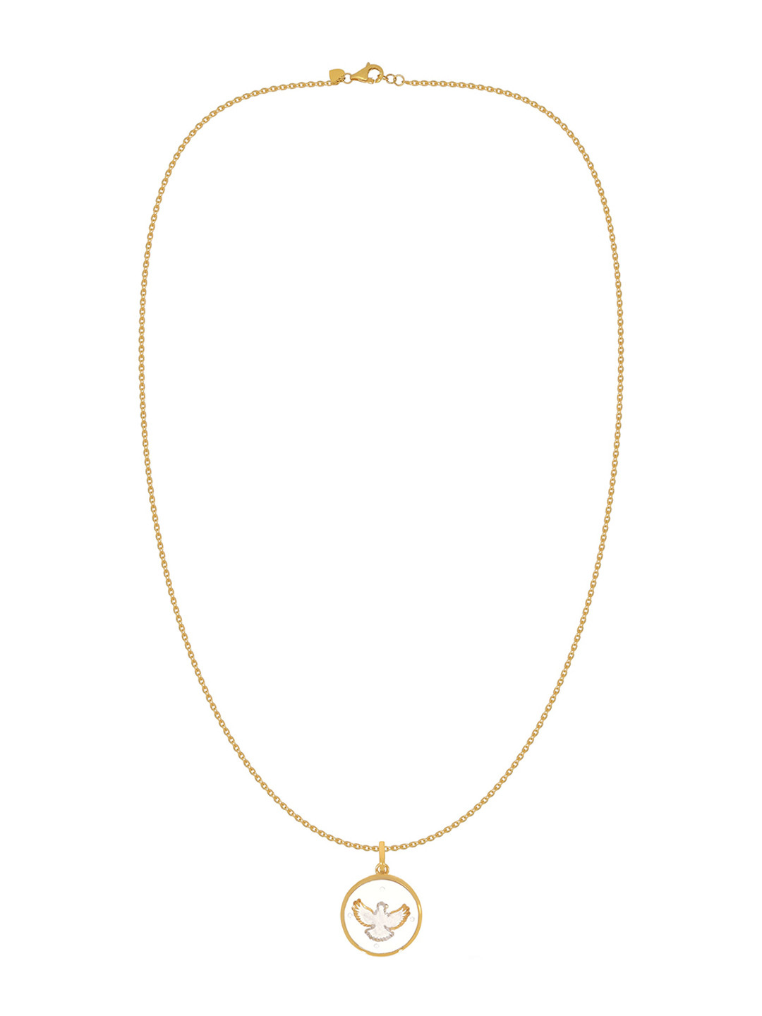 BHIMA 22K BIS Hallmark (916) Yellow Gold Phoenix Pendant Chain