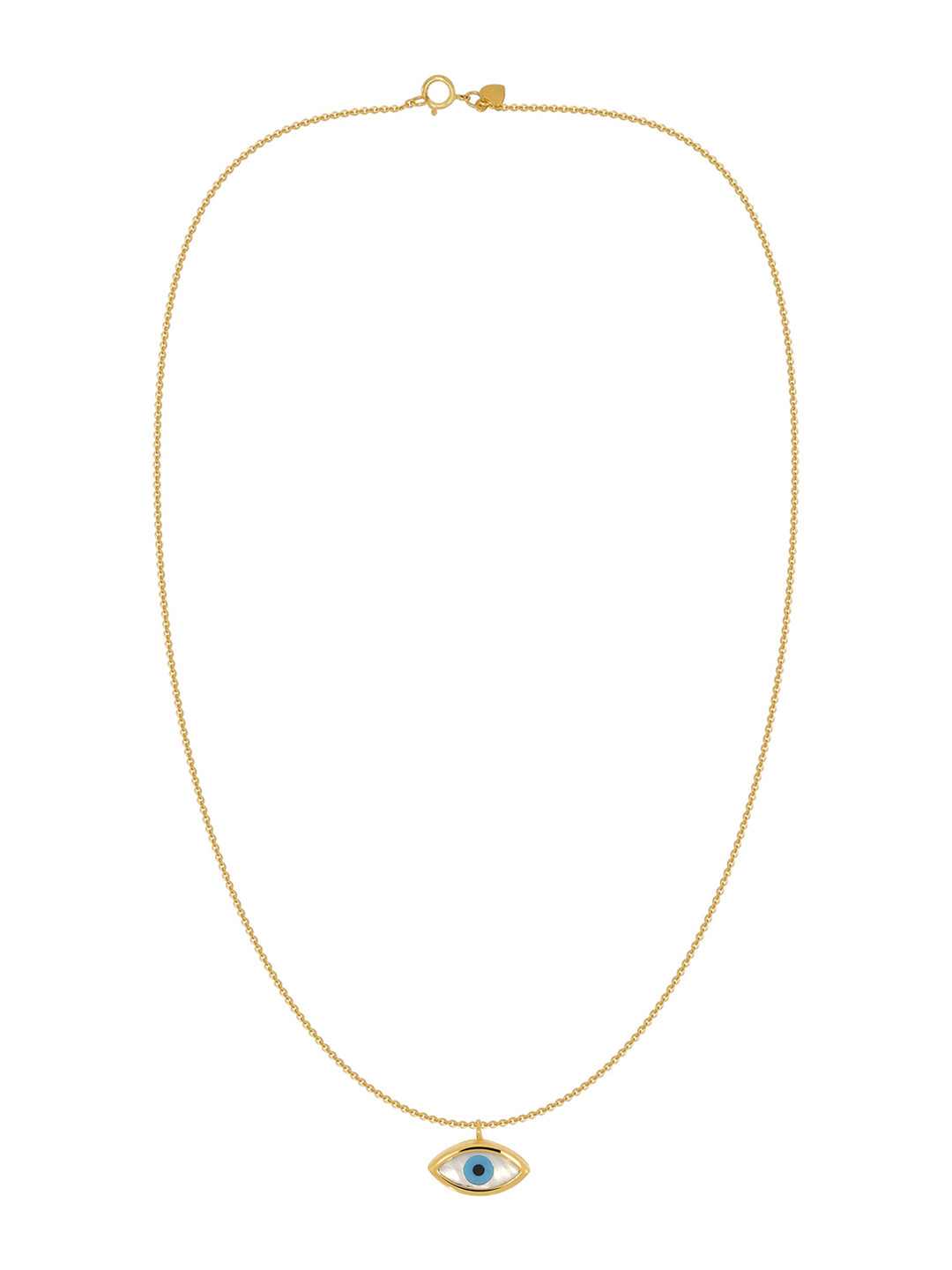 BHIMA 22K BIS Hallmark (916) Yellow Gold Fortune's Eye Fancy Necklace