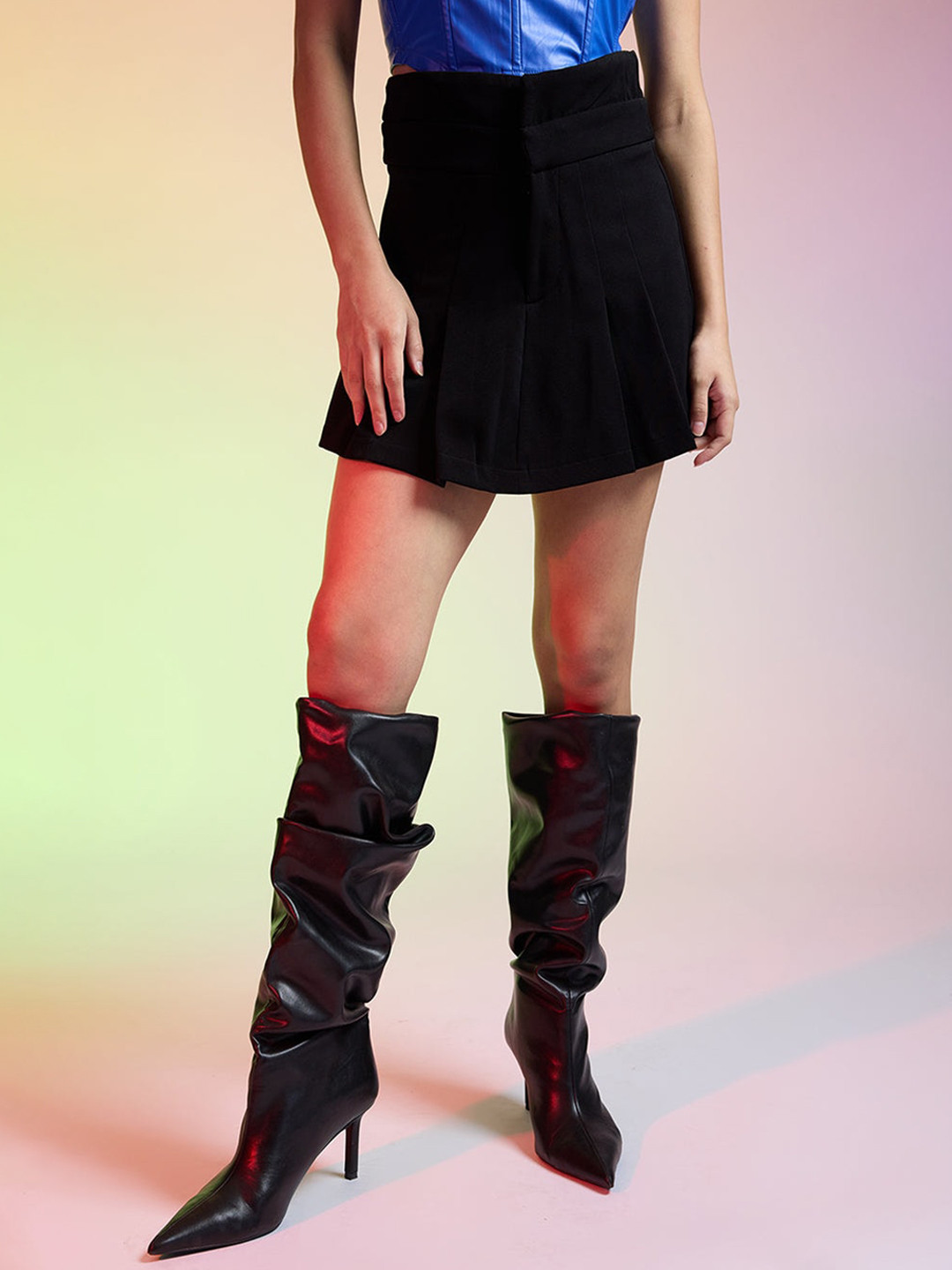 FREAKINS Knitted Mini Skort