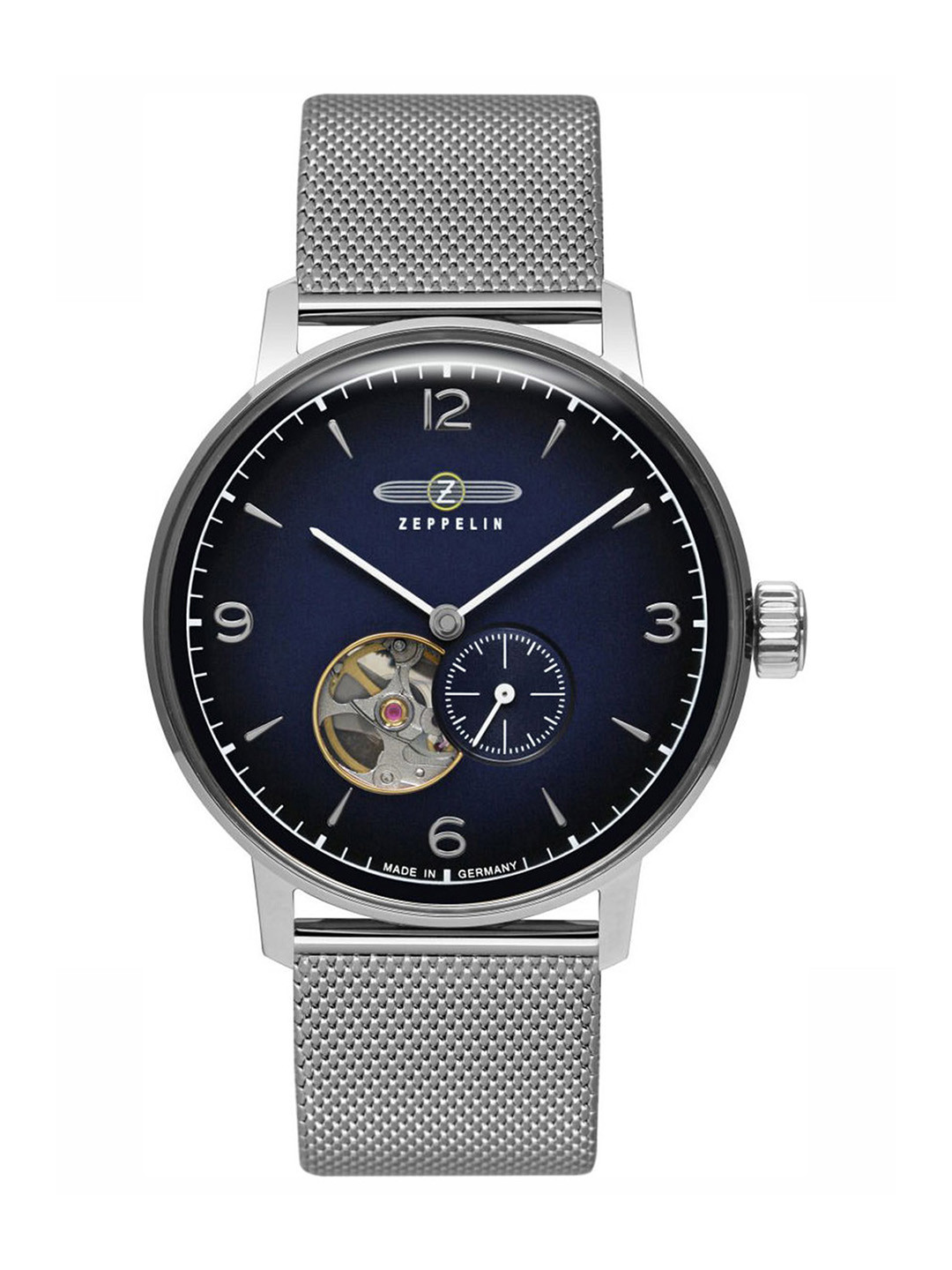 ZEPPELIN Men Dial & Stainless Steel Analogue Automatic Motion Powered Watch 8066M3_N