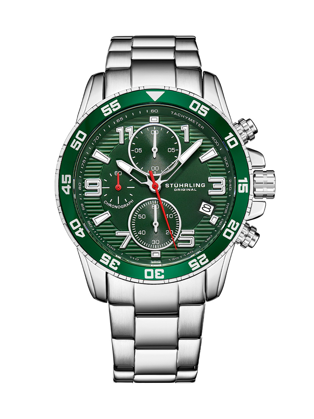 STUHRLING ORIGINAL Aquadiver Men Dial Analogue Motion Powered Watch STRLG-3957.3