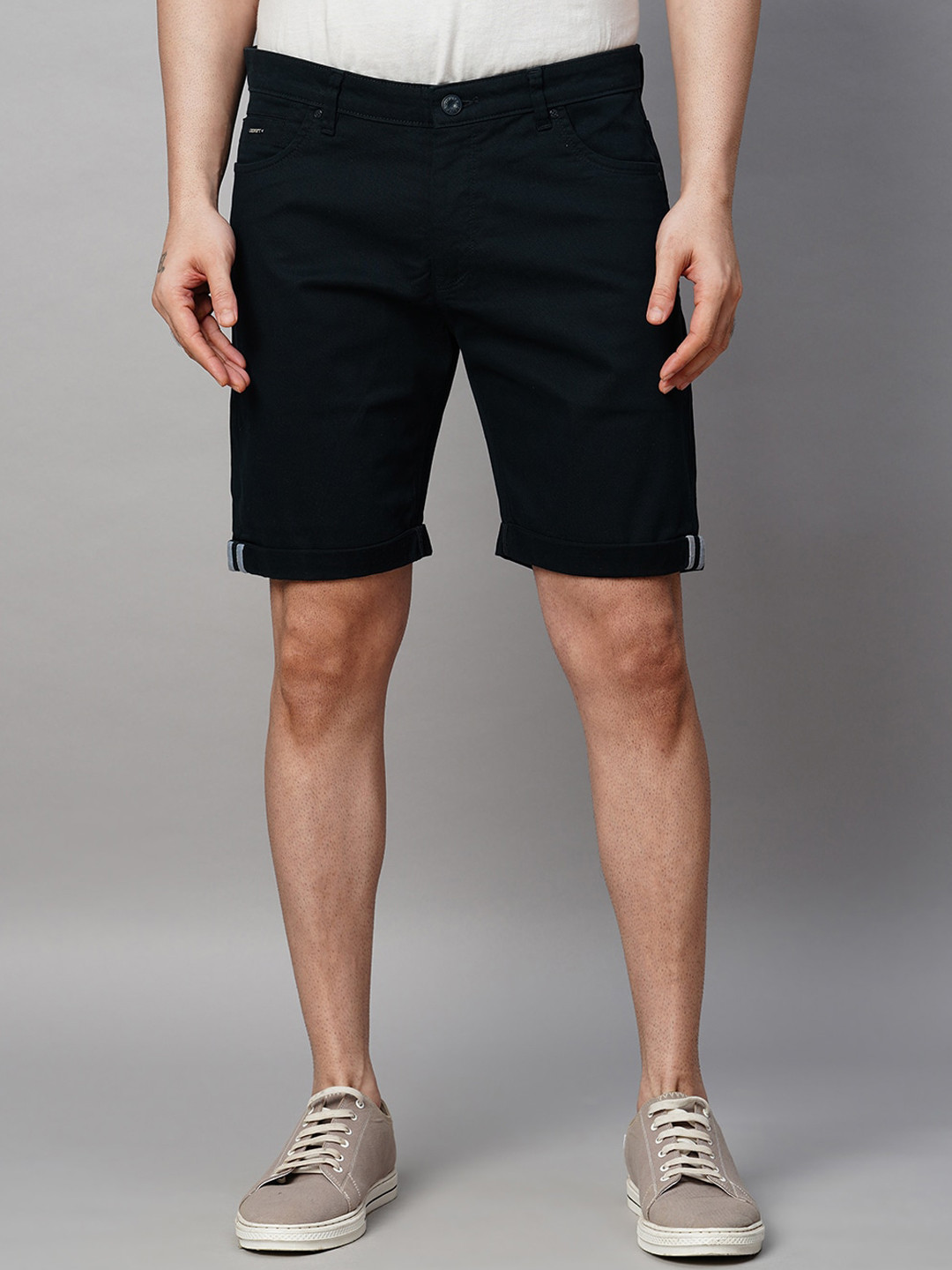 GENIPS Men Slim Fit Outdoor Shorts