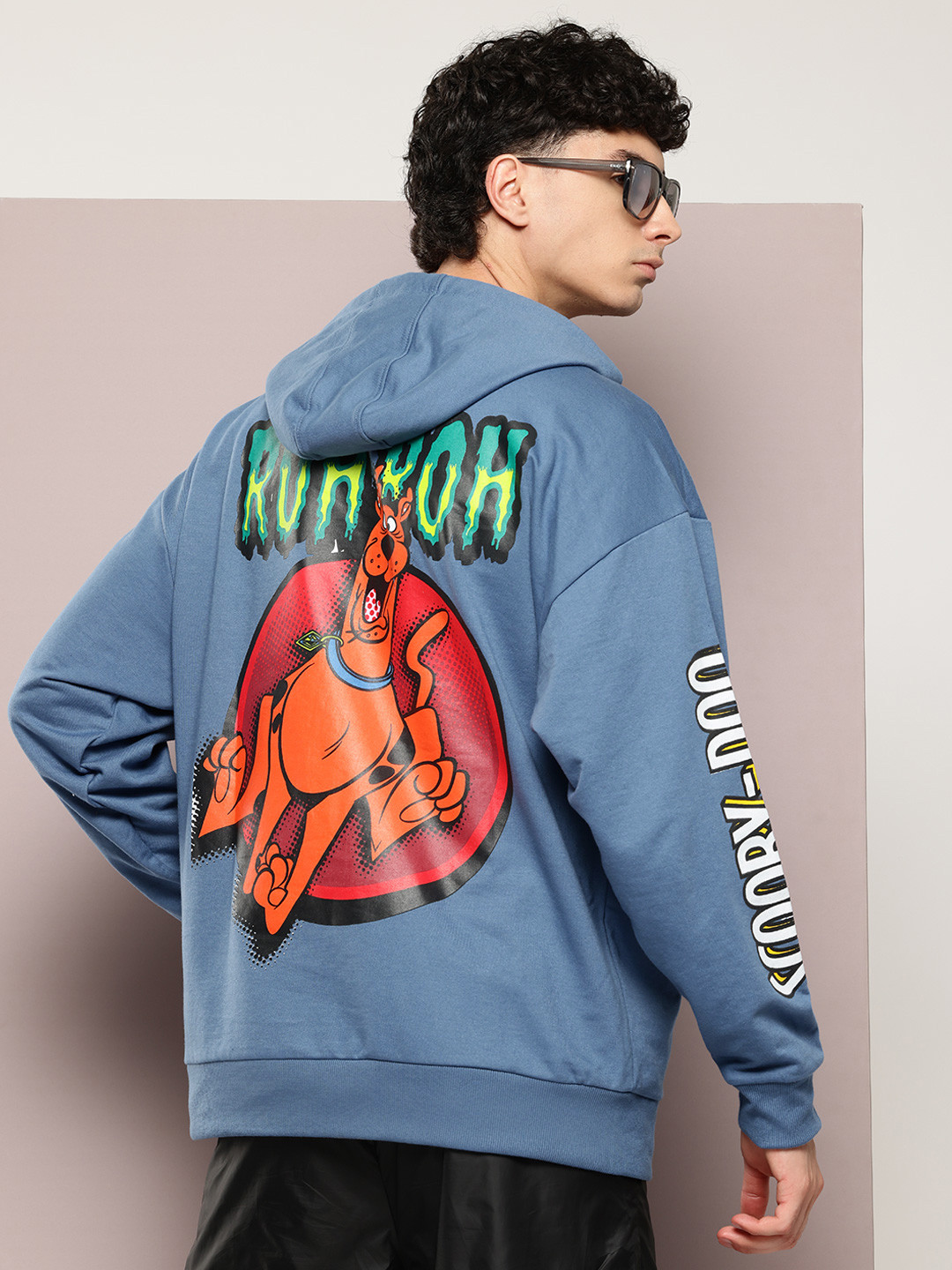 Kook N Keech Toons Scooby-Do Print Hooded Sweatshirt