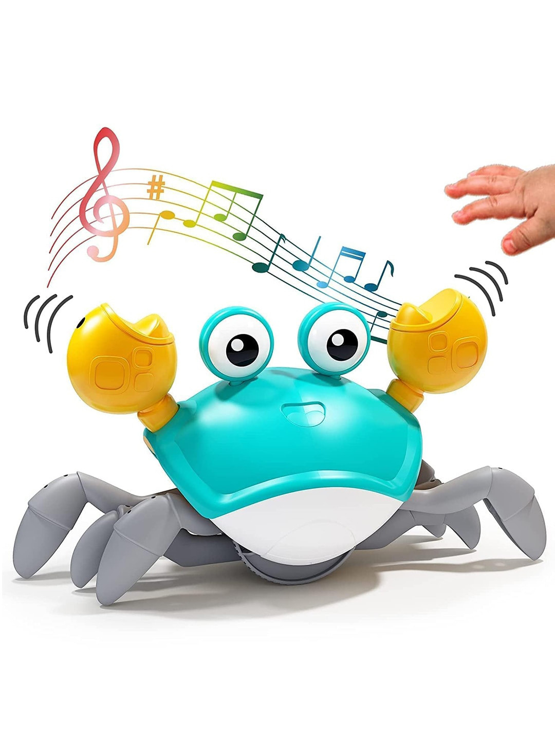 Kidology Kids Crawling Crab Musical Toy