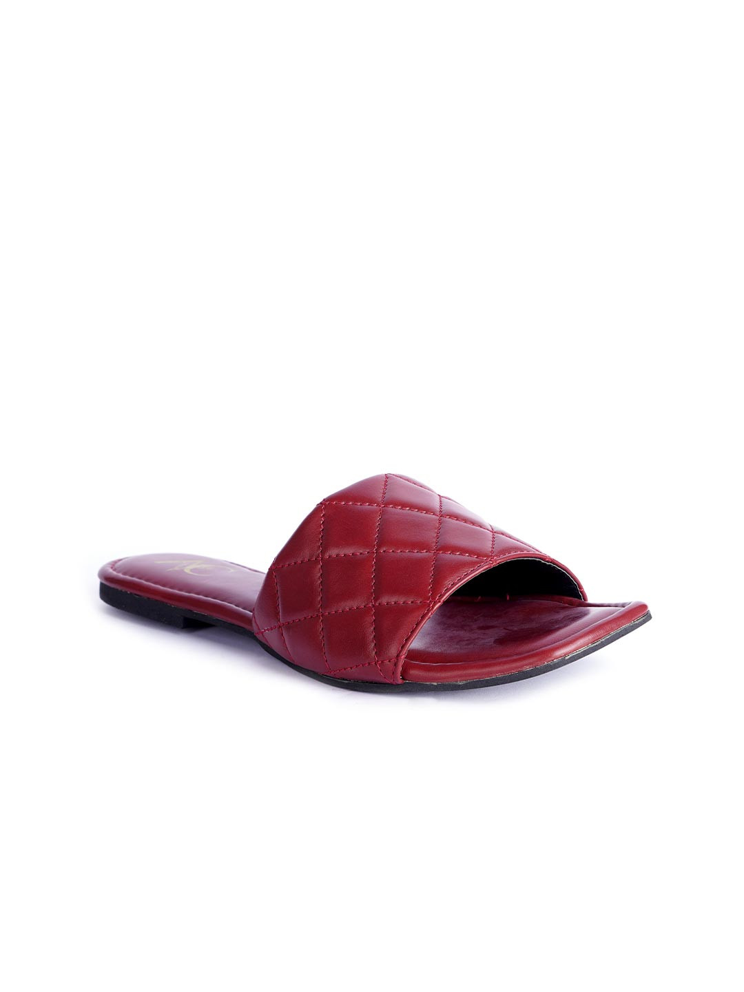 Aarushi Chawla Women Textured Open Toe Flats