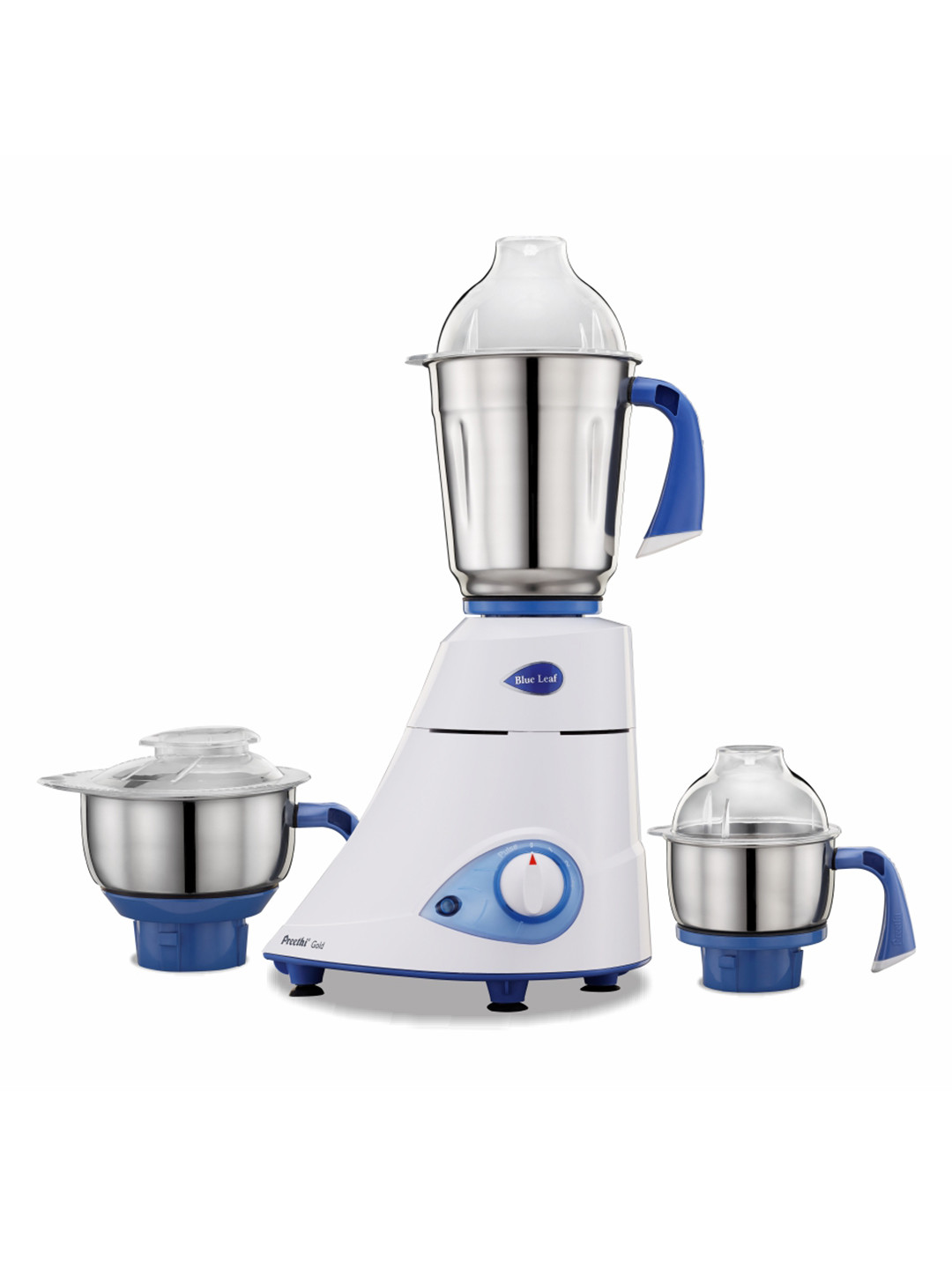 Preethi Stainless Steel Powerful Motor 3 Jars Wet and Dry Grinder-750W