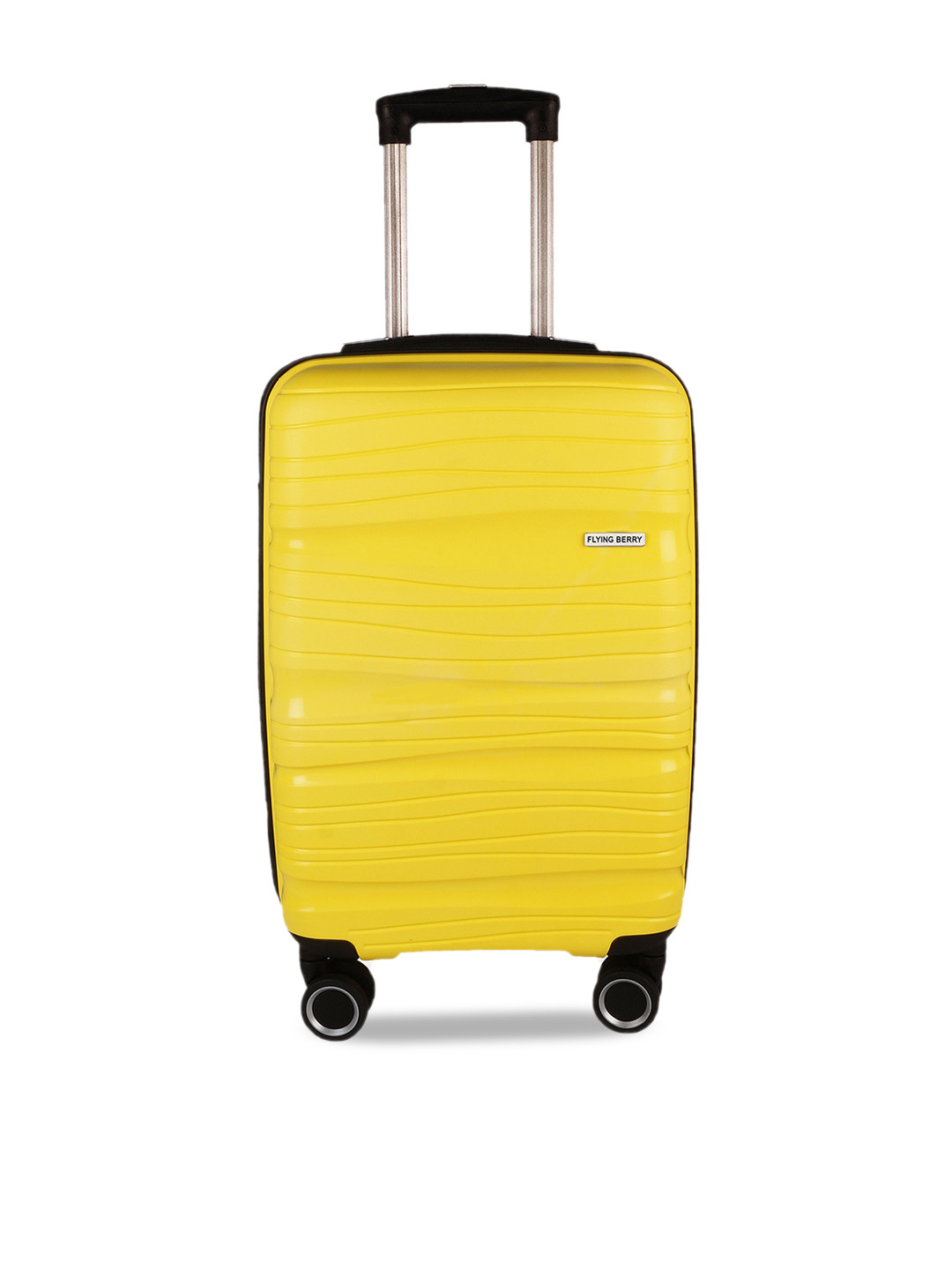 FLYING BERRY Unisex Textured Suitcase Trolley Bags 41.0L