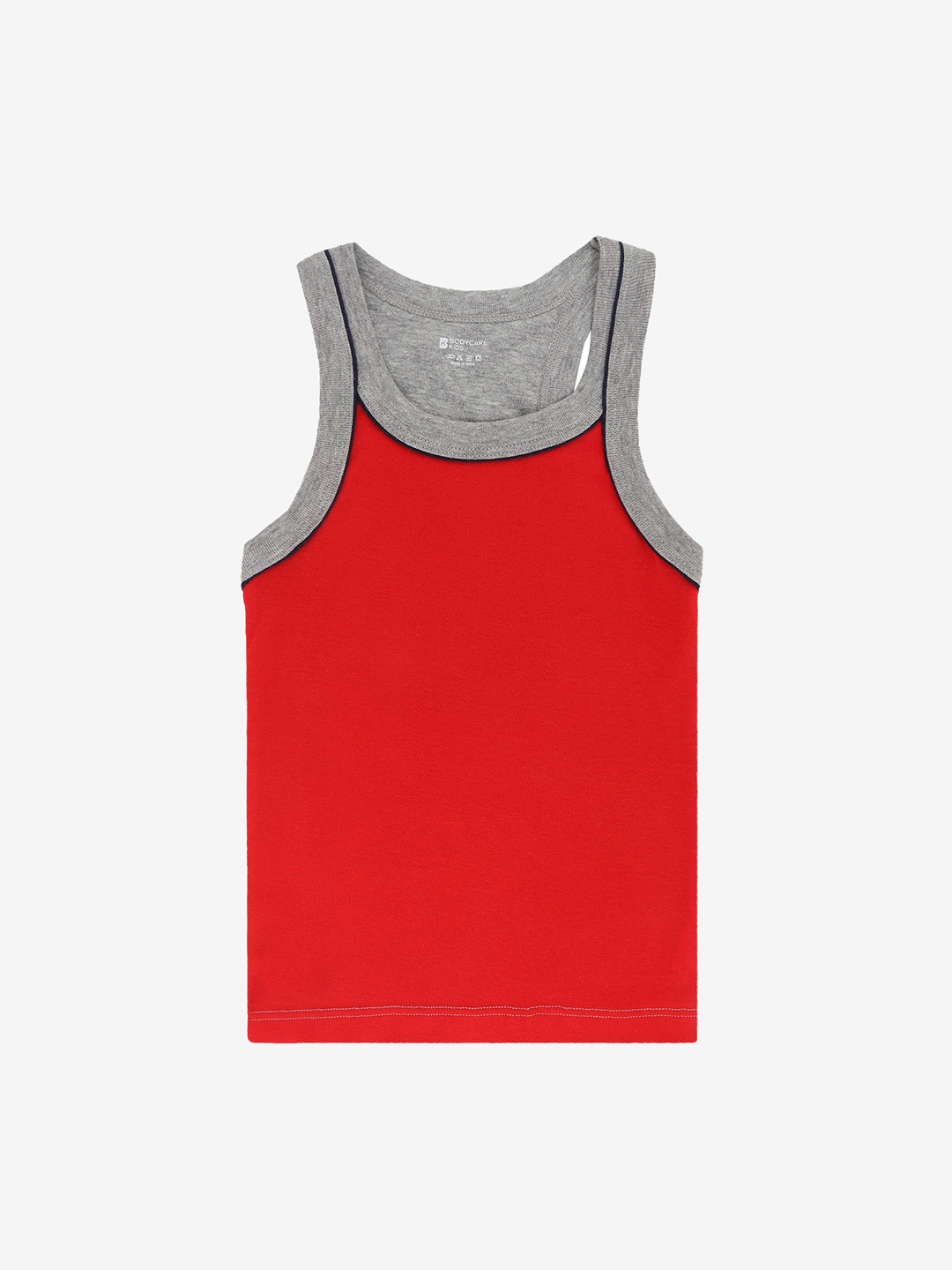 Bodycare Boys Basic Round Neck Cotton Sleeveless Basic Vest