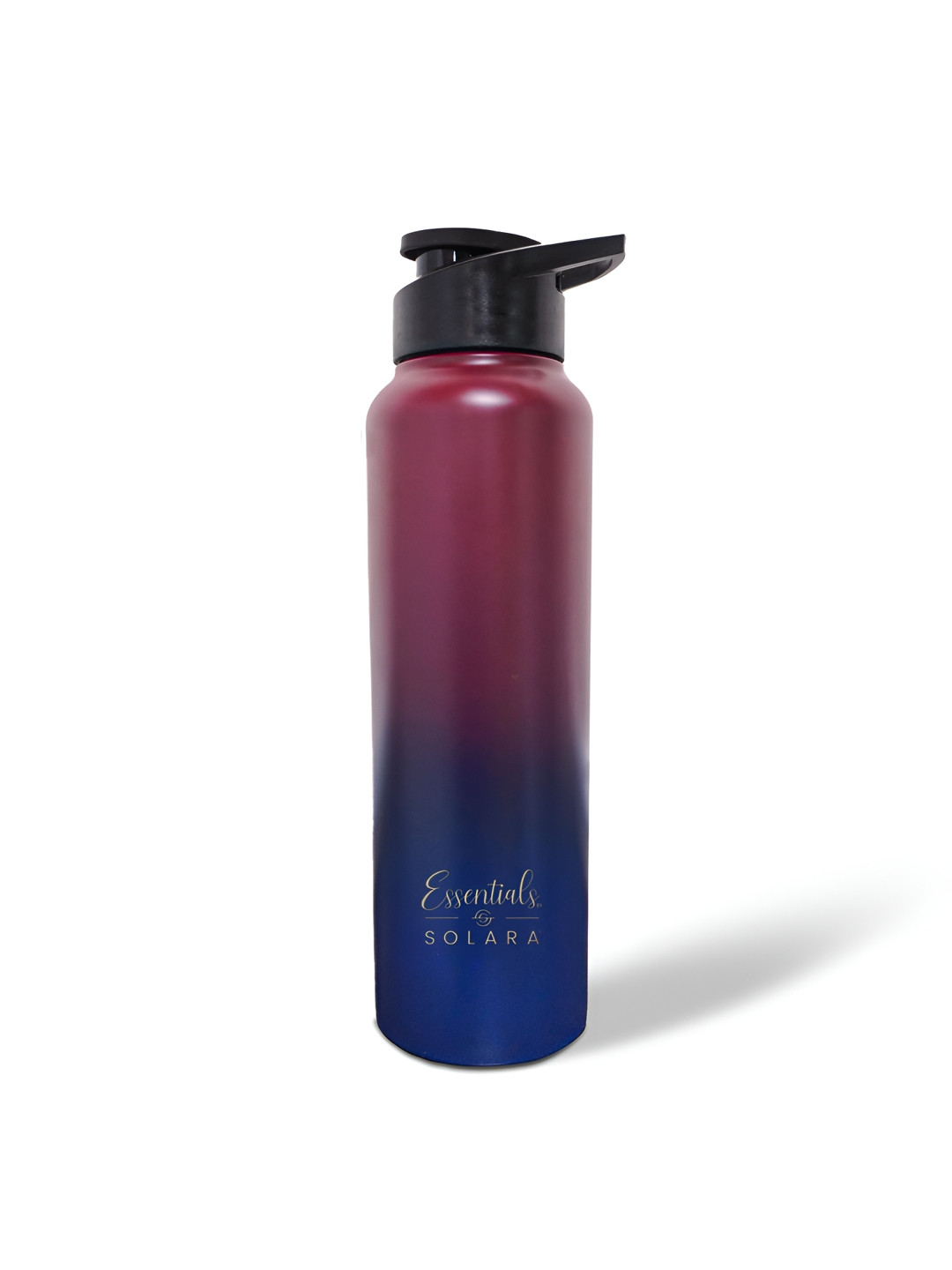 Solara Pink Stainless Steel Solid Single Wall Vacuum Water Bottle 1 L