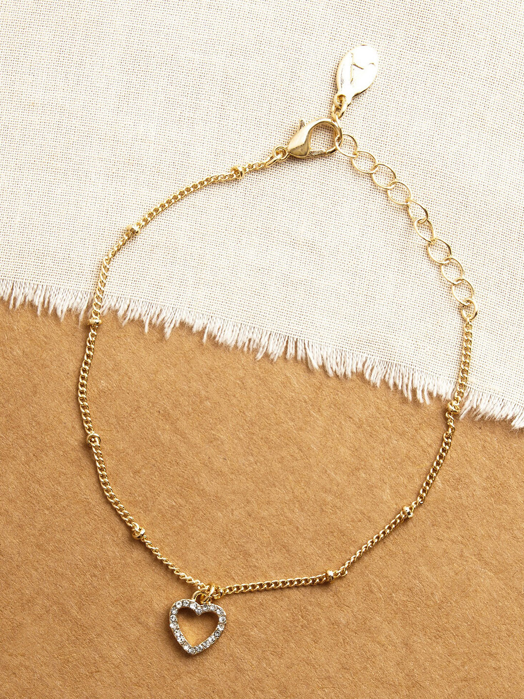 Accessorize Crystals-Studded Wraparound Bracelet