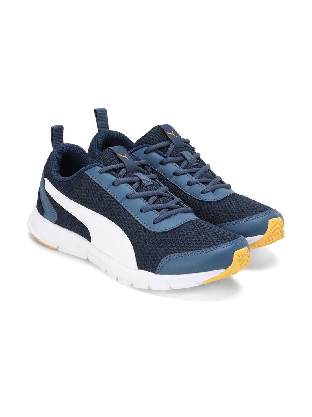 Puma Racer Kids Textured Lace-Up Casual Sneakers