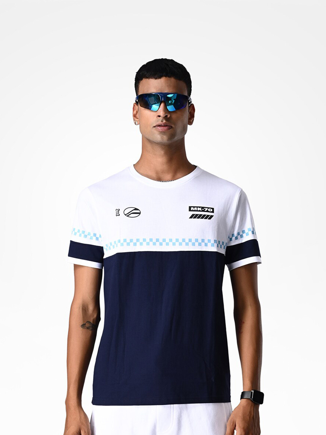Supa Typography Printed Round Neck Cotton T-shirt