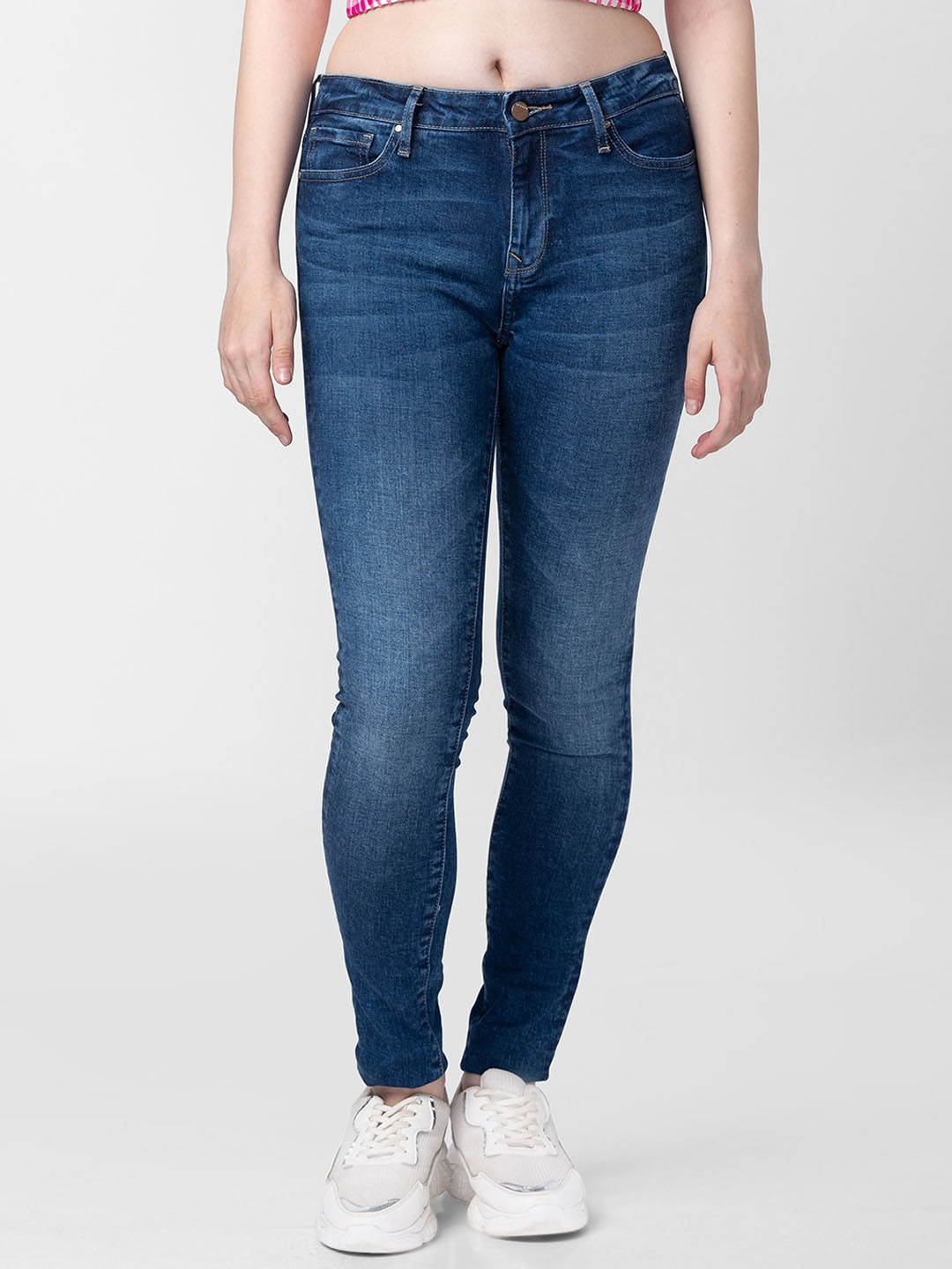 SPYKAR Women Adora Skinny Fit Light Fade Clean Look Jeans