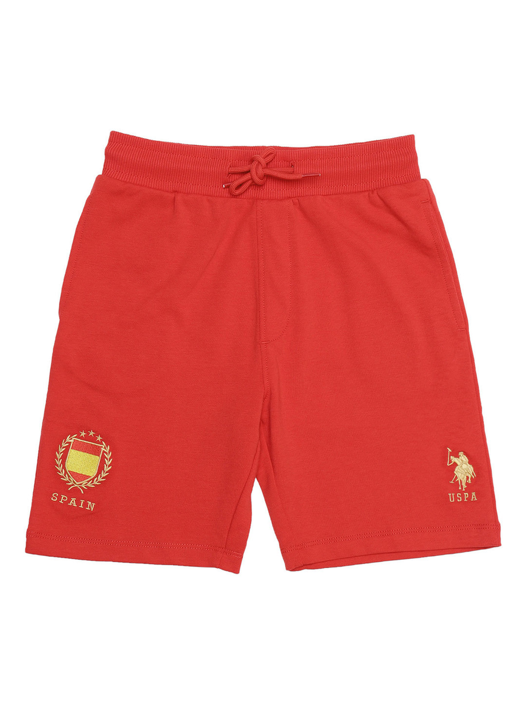 U.S. Polo Assn. Kids Boys Mid-Rise Regular Shorts