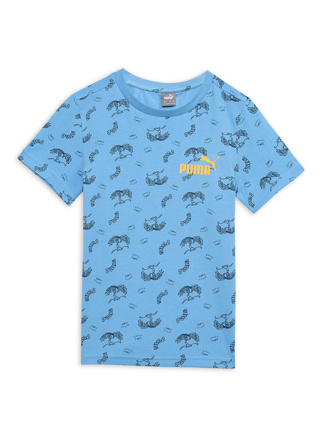 Puma Mid 90s Boys Printed Cotton T-Shirt