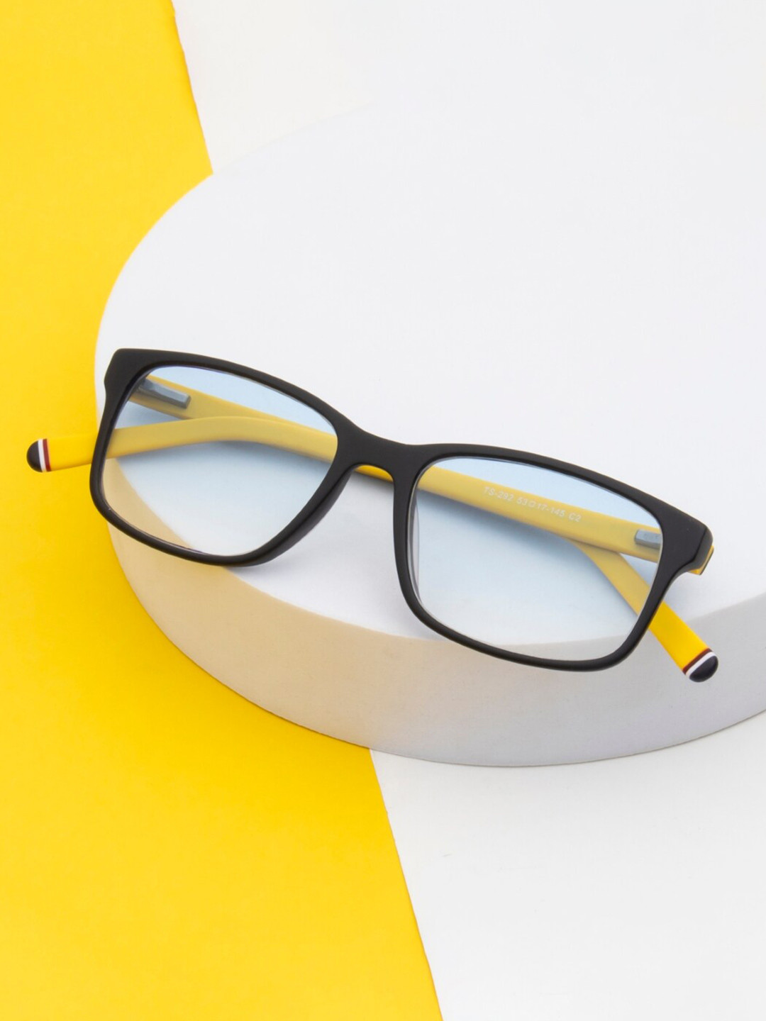 Ted Smith Unisex Wayfarer Sunglasses with Polarised Lens CROSBIE_C2