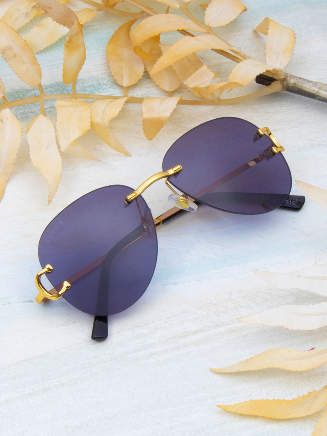 Ted Smith Unisex Aviator Sunglasses with UV Protected Lens CLASIQUE 3_C1