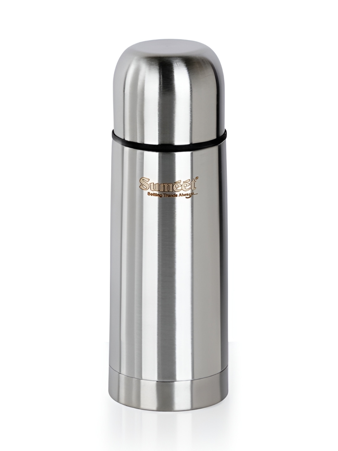 Sumeet Silver Stainless Steel Double Wall Vacuum Flask - 400ml