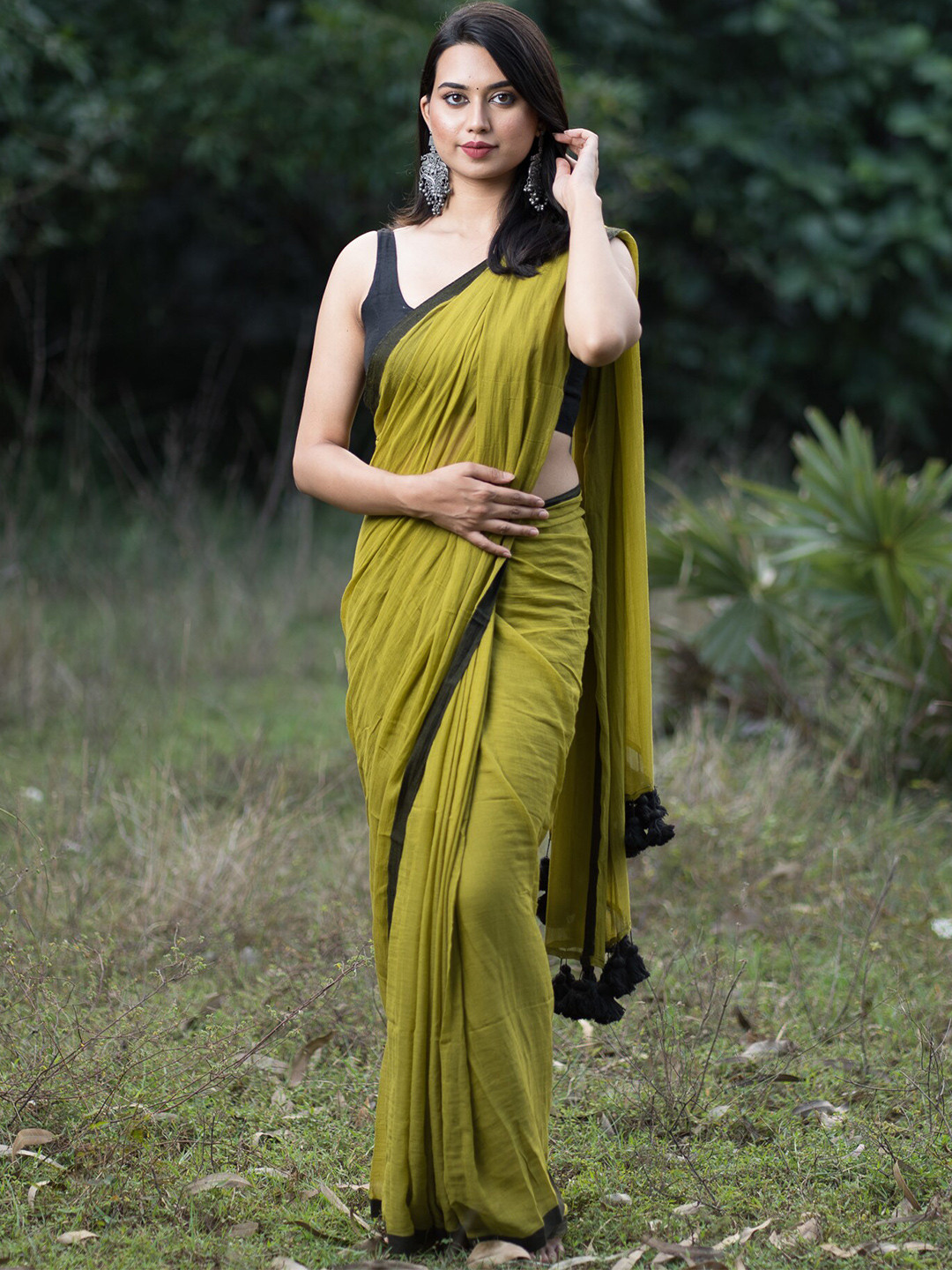 I LOVE SAREES Pure Cotton Handloom Saree