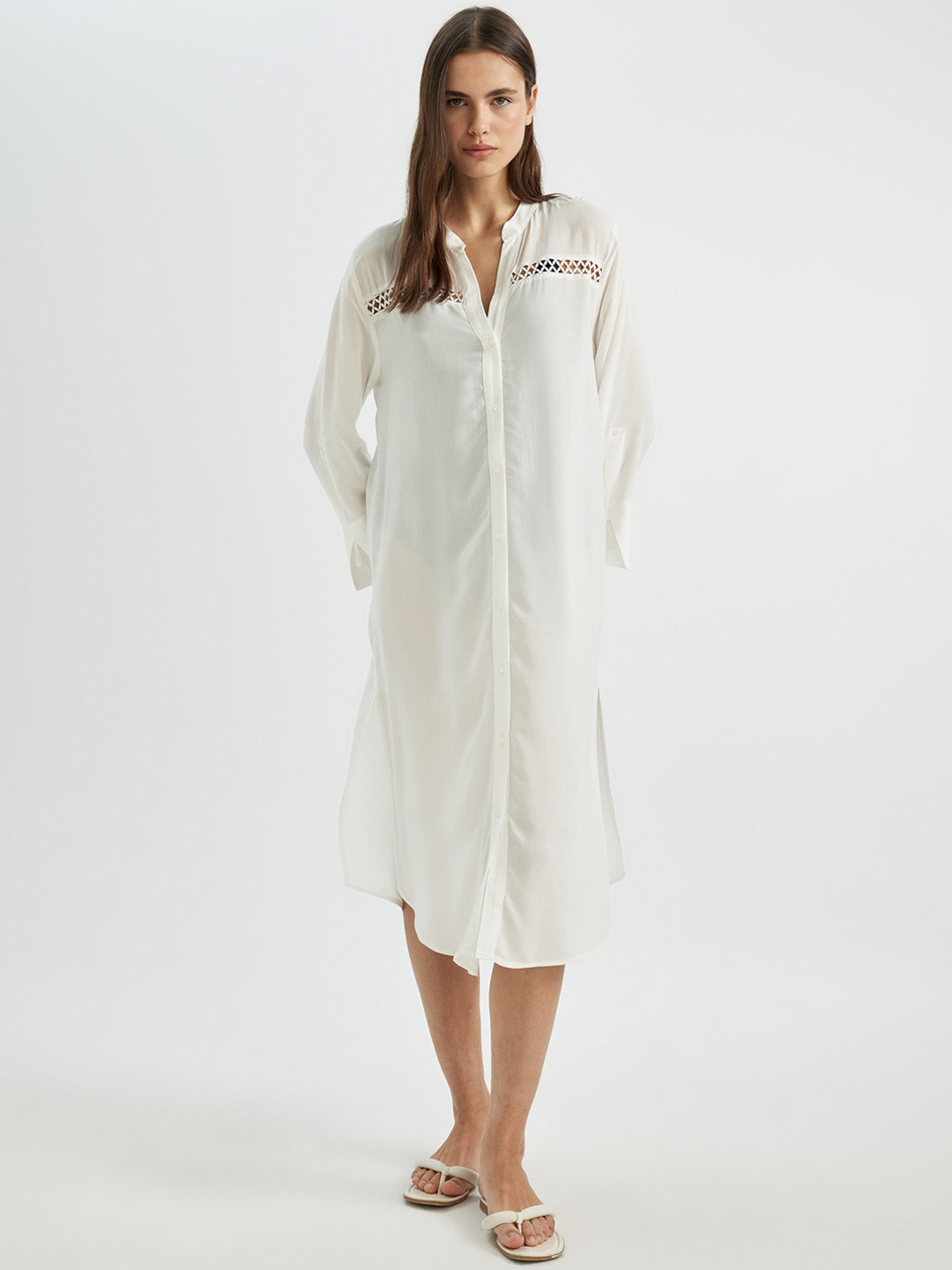 DeFacto Swimwear Cover Up Top
