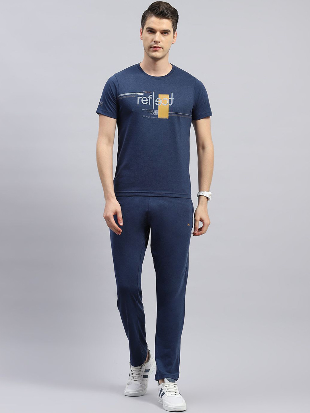 Monte Carlo Printed T-Shirt & Track Pants Co-Ord Set