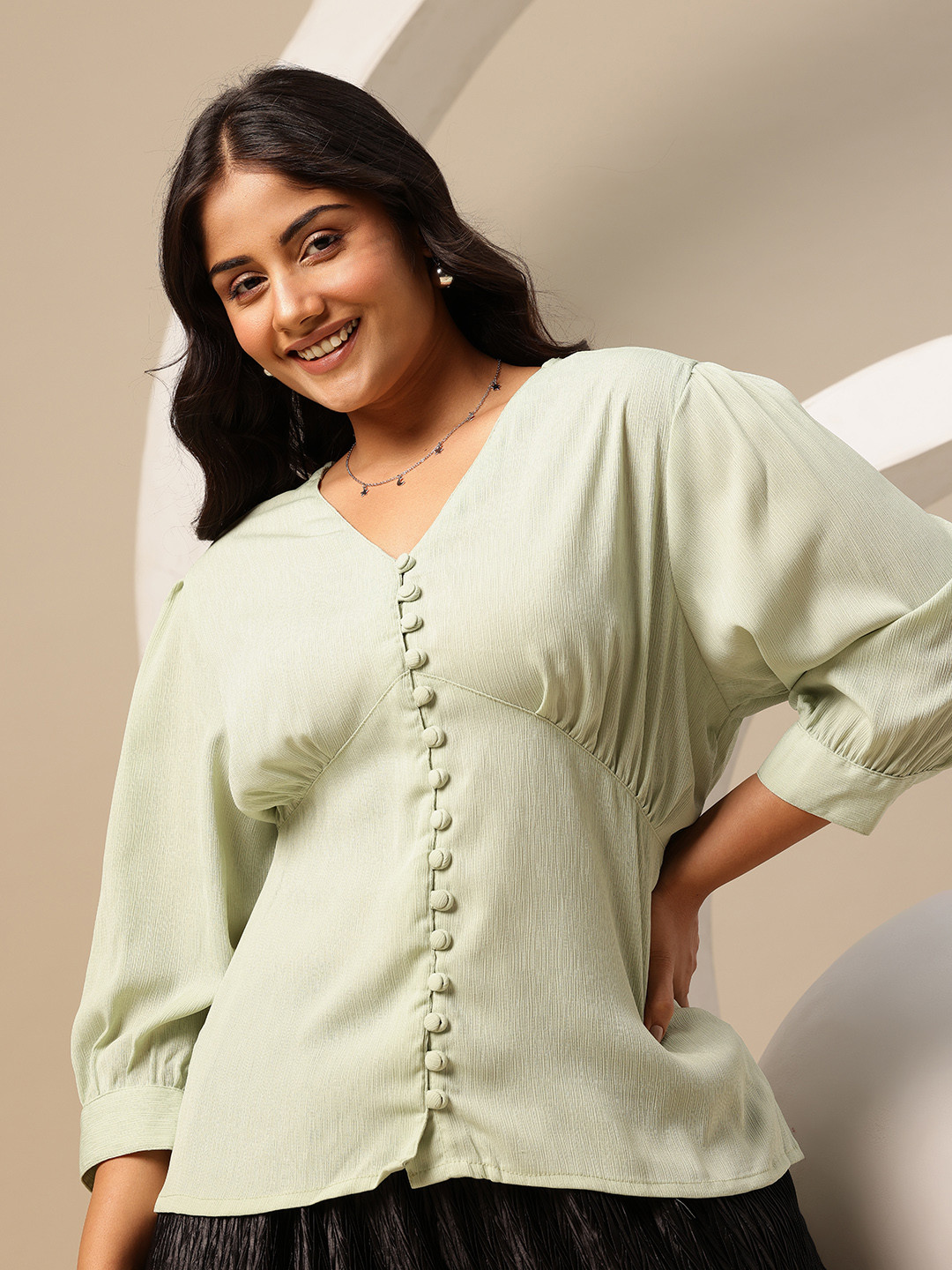 Sztori Plus-Size Empire Top