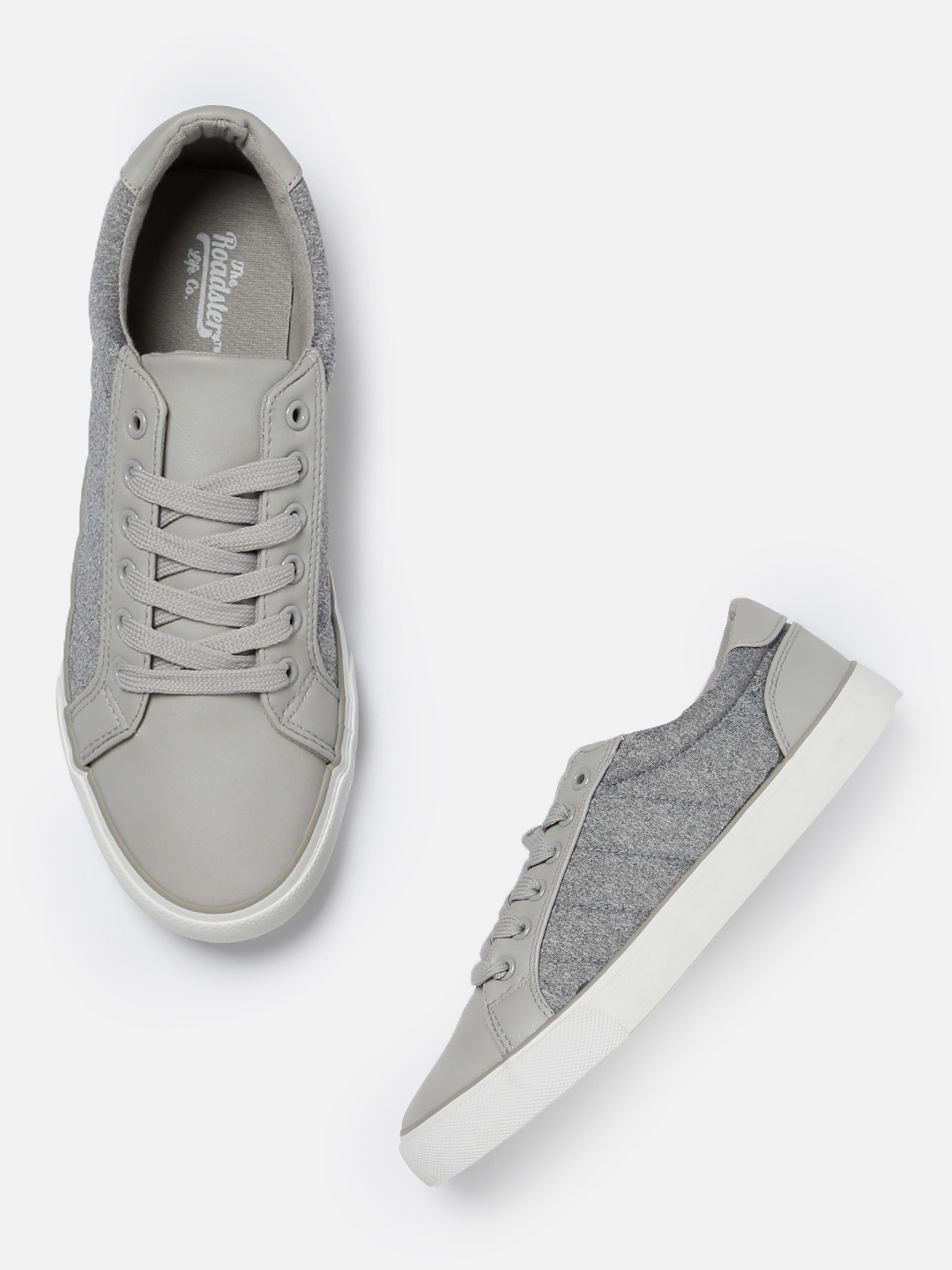 Grey Sneakers - Casual Shoes for Men 