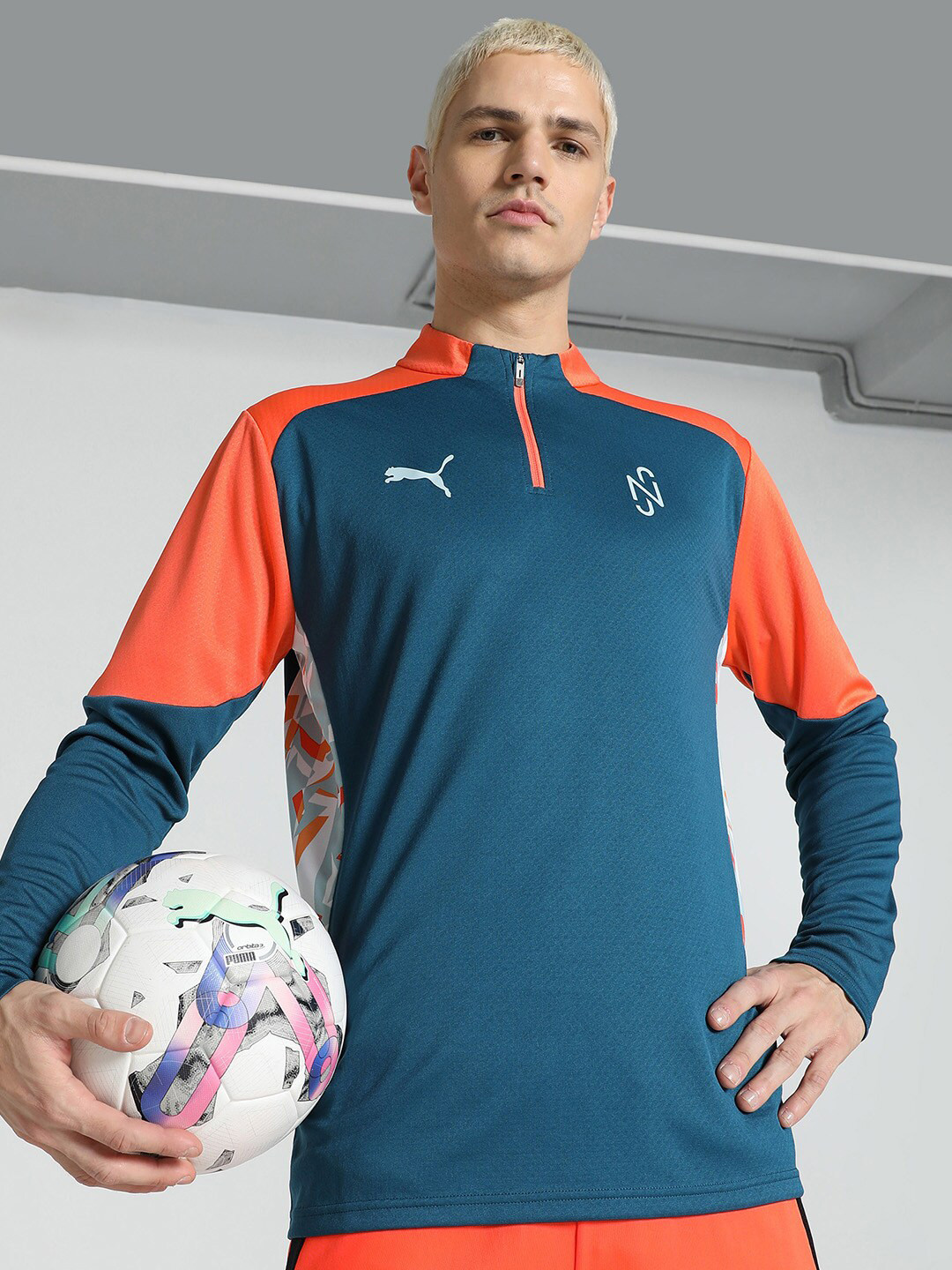 PUMA x NEYMAR JR Creativity Quarter-Zip Soccer Jacket