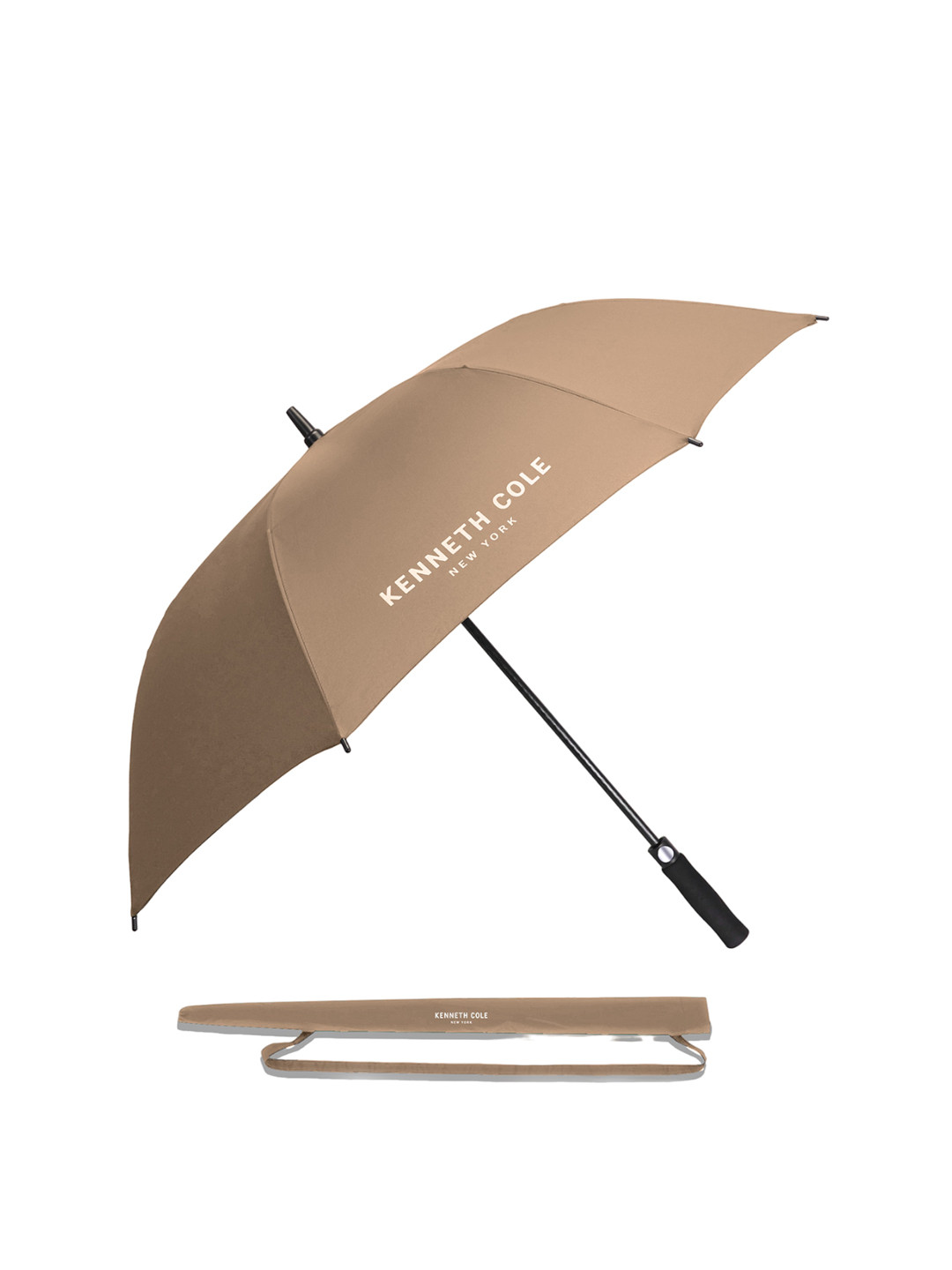 Kenneth Cole Unisex Manual 2 Fold UV Protection Auto Open Umbrella