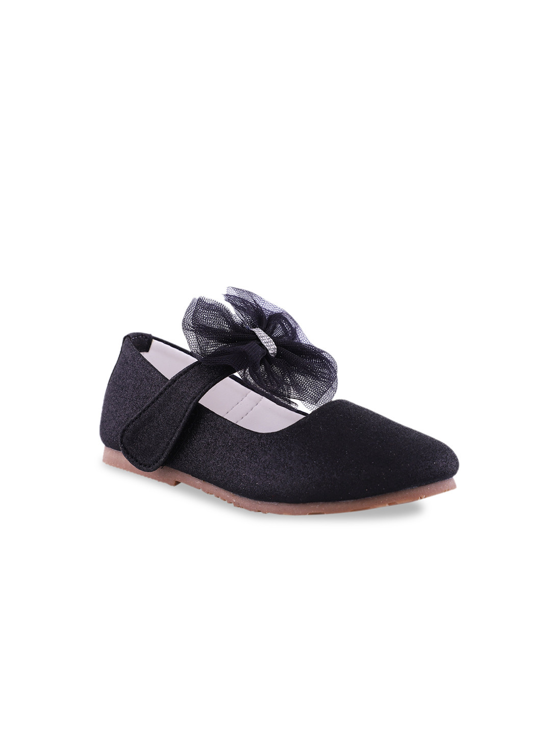Minesole Girls Textured PU Slip-On Sneakers