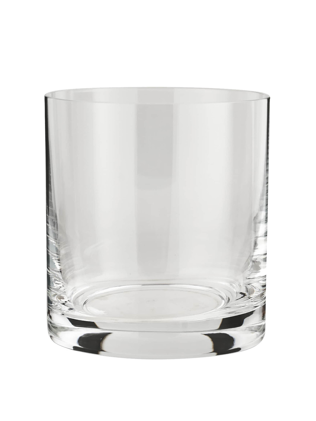 Troveas 6-Pcs Transparent Textured Whisky Glasses-300 ml Each