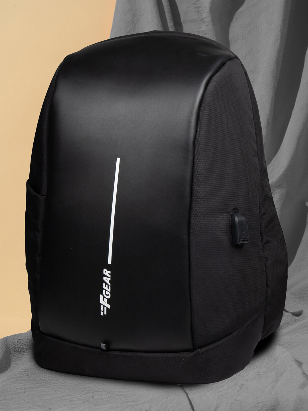F Gear Unisex Brand Logo Backpack with Anti-Theft