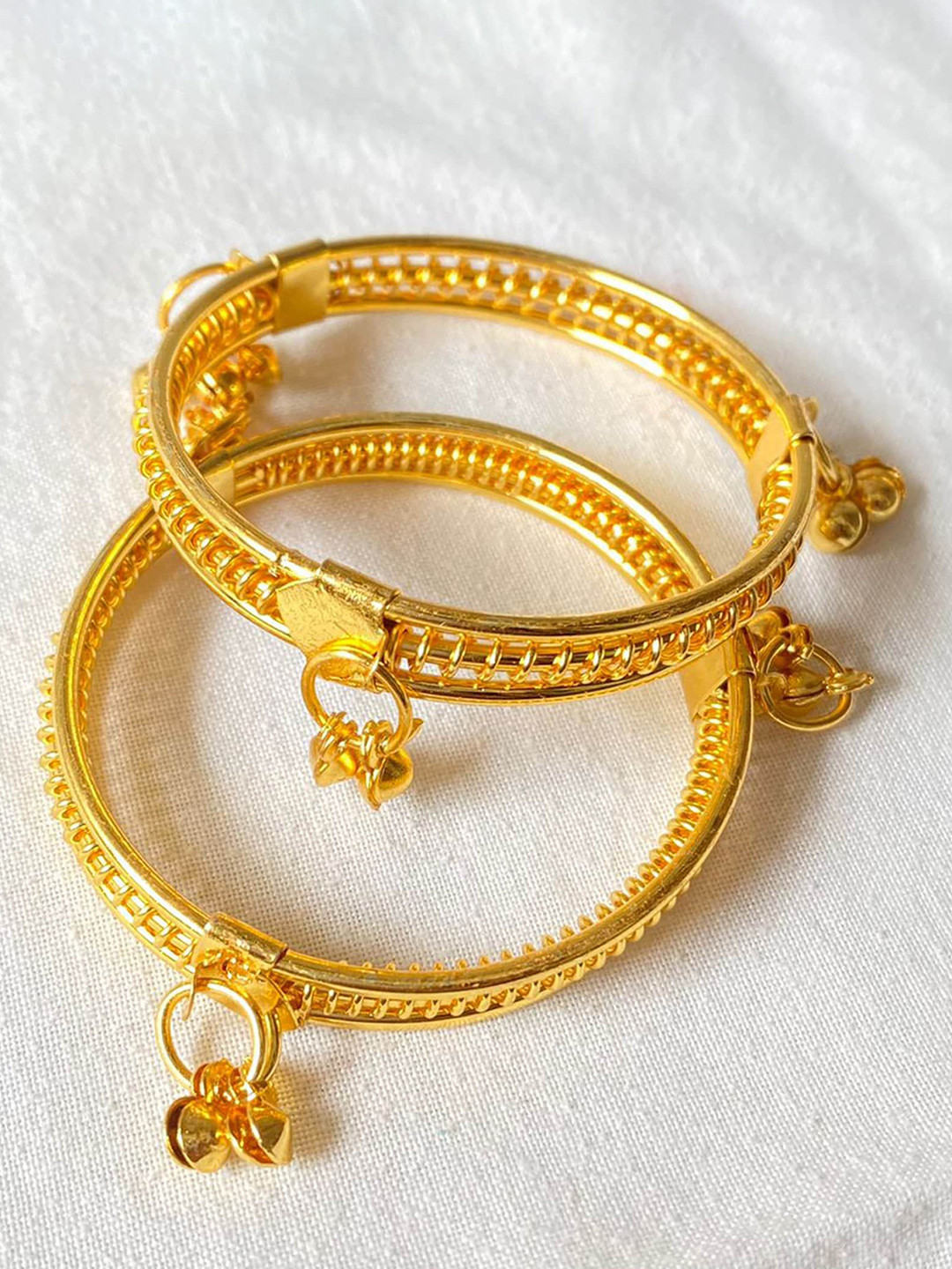 BAESD Infants Gold Plated Nazariya  Bangles