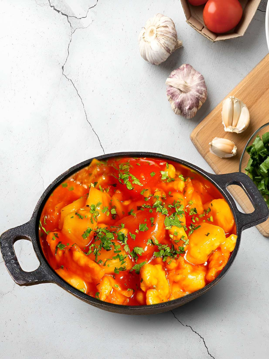 Solara Pre Seasoned Cast Iron Kadhai