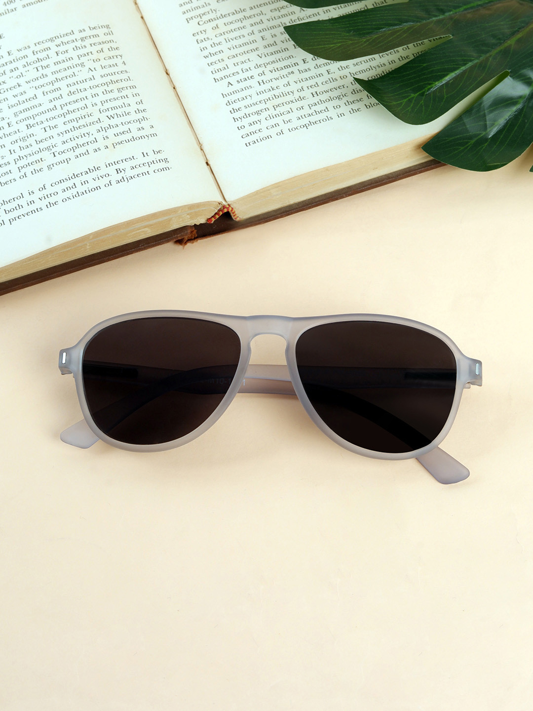 Woggles Unisex Aviator Sunglasses with Polarised Lens-WOAV-02-M10-1091-U