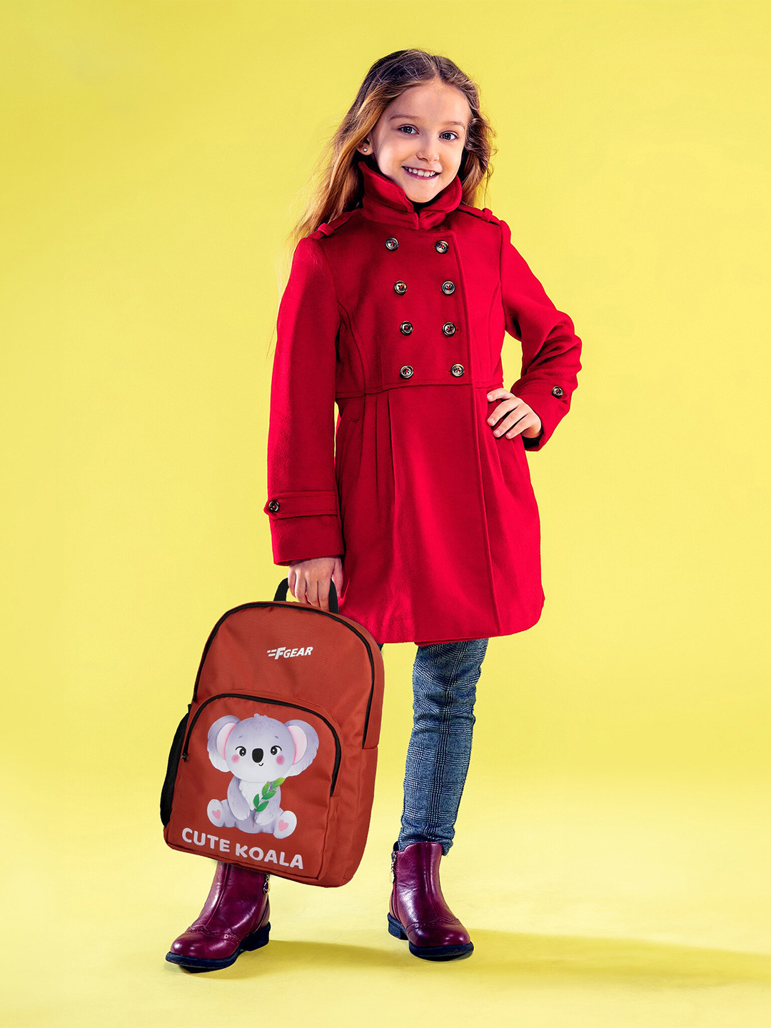 F Gear Kids Graphic School Backpack