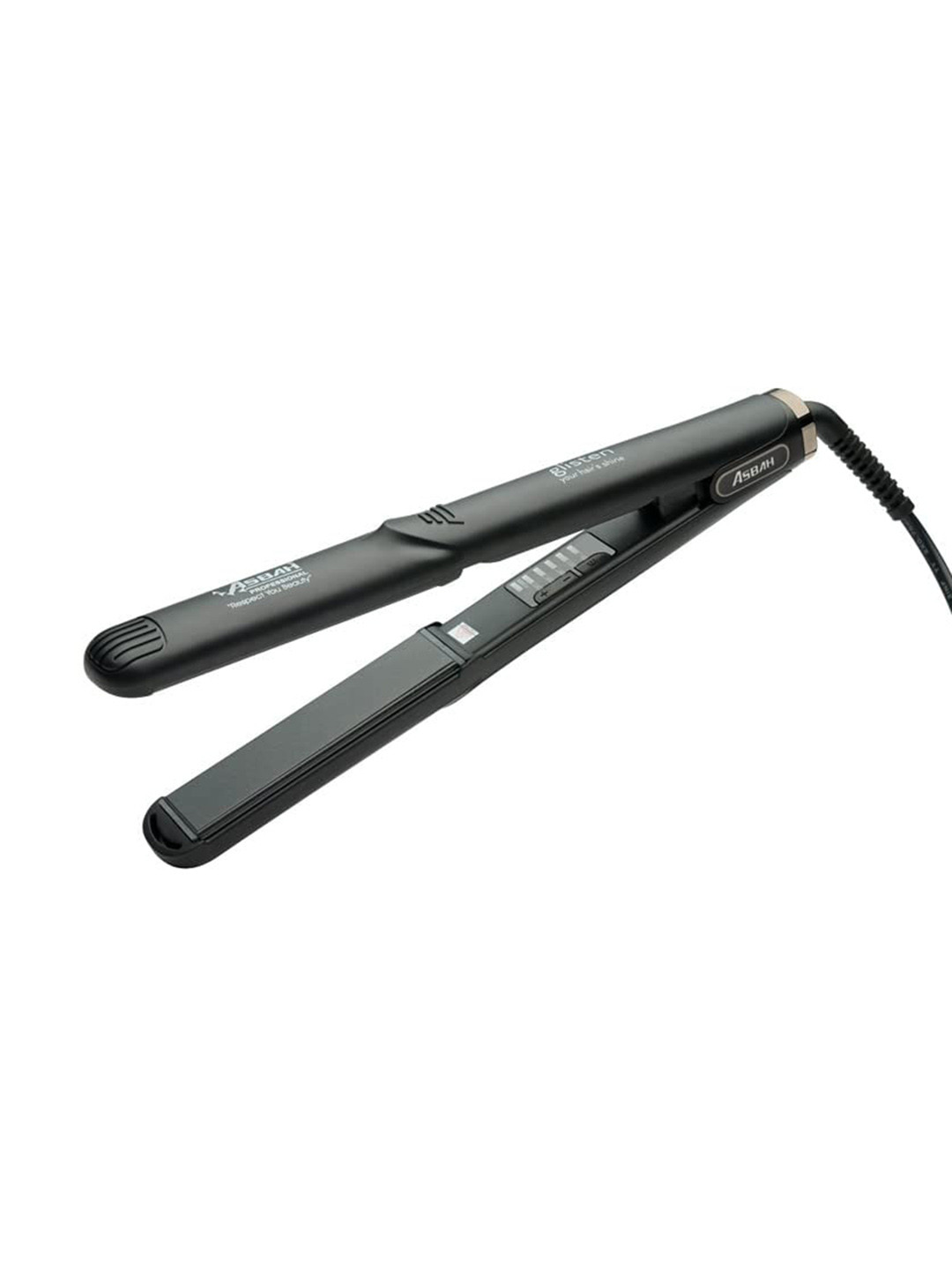 ASBAH Professional AH1005 Glisten Hair Straightener with 3D Floating Plates - Black