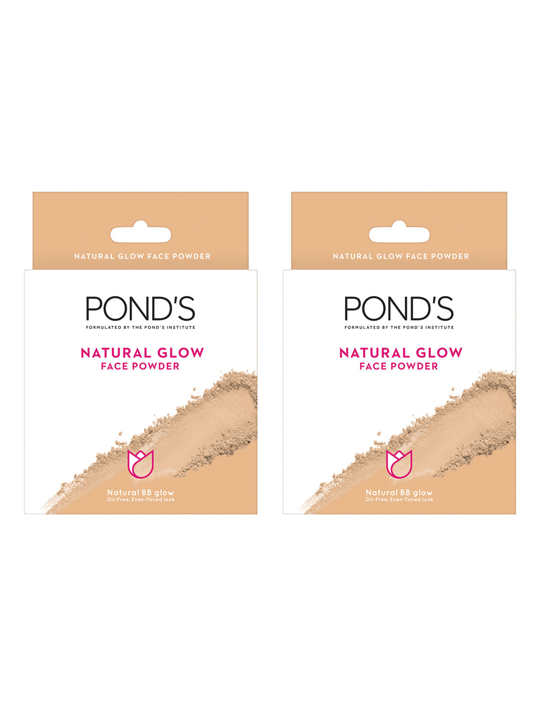 Ponds Set of 2 Oil Free Natural Glow Loose Face Powder - BB Glow