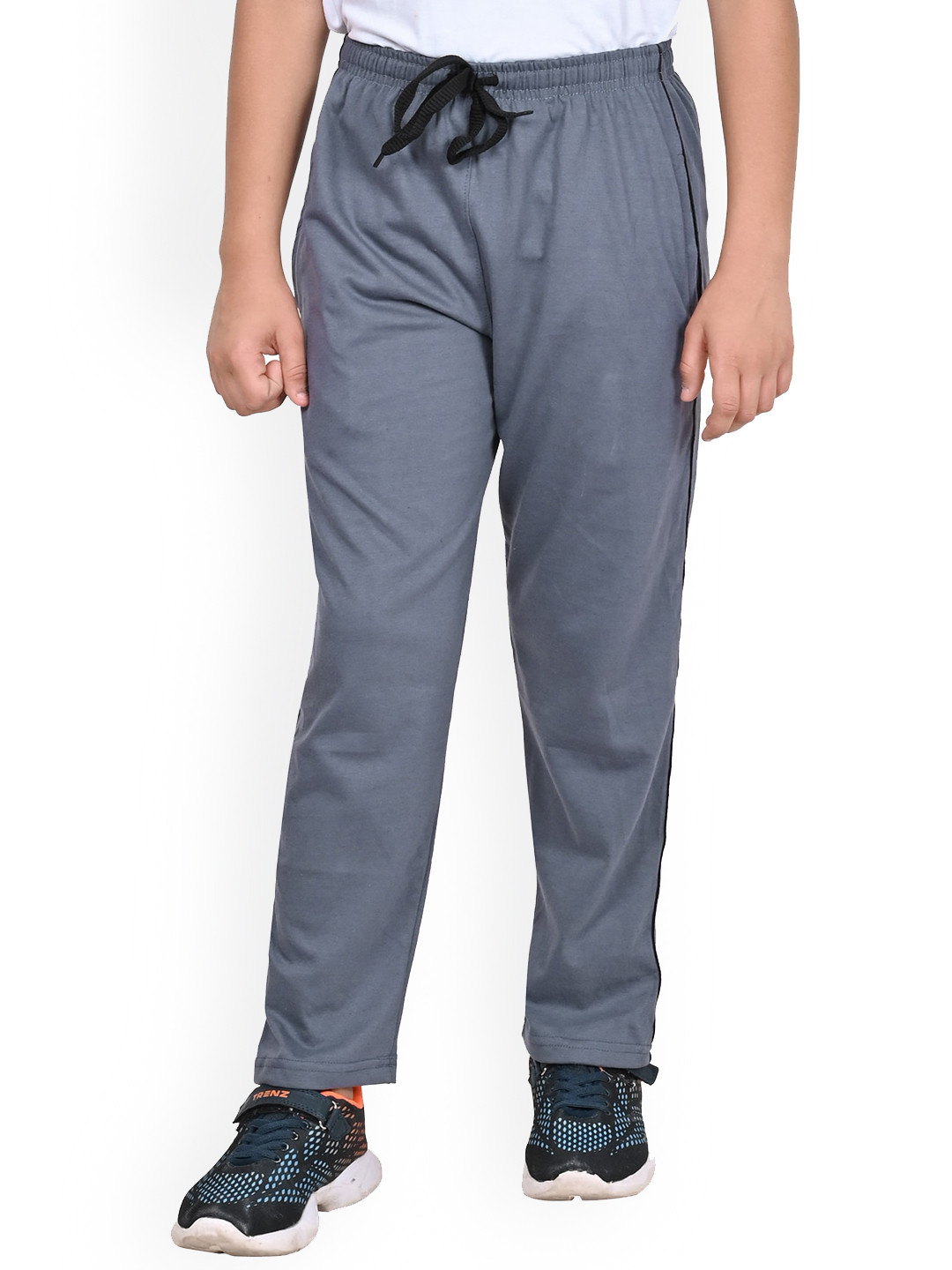 BAESD Boys Pure Cotton Mid Rise Track Pants